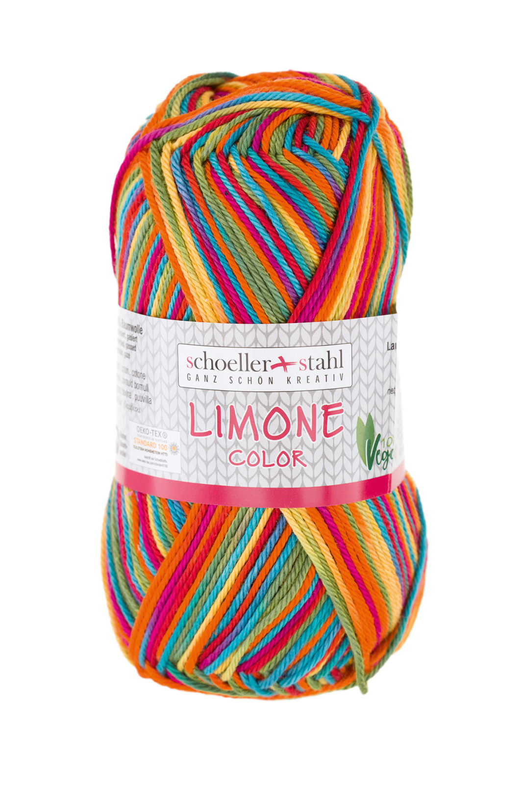 Schoeller und Stahl Wolle LIMONE COLOR - tropic - 50g - 125 Meter