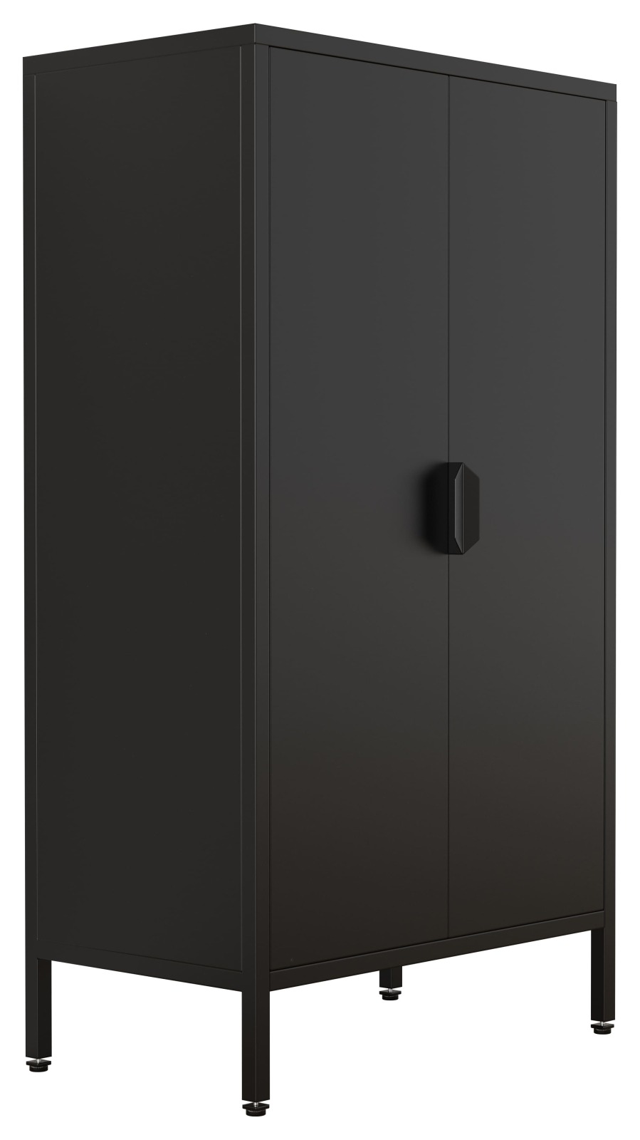 Schrank FLOKAS M - schwarz - 60x110 cm
