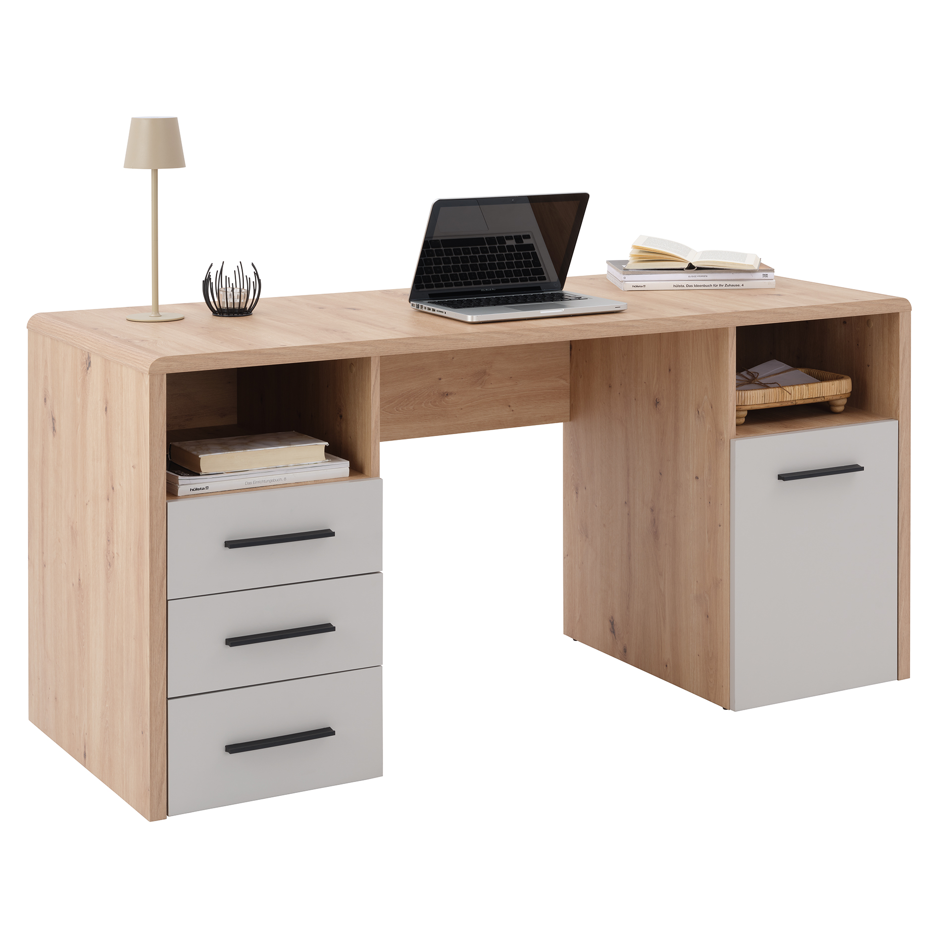Schreibtisch - Artisan Eiche - Kaschmir - 150 cm