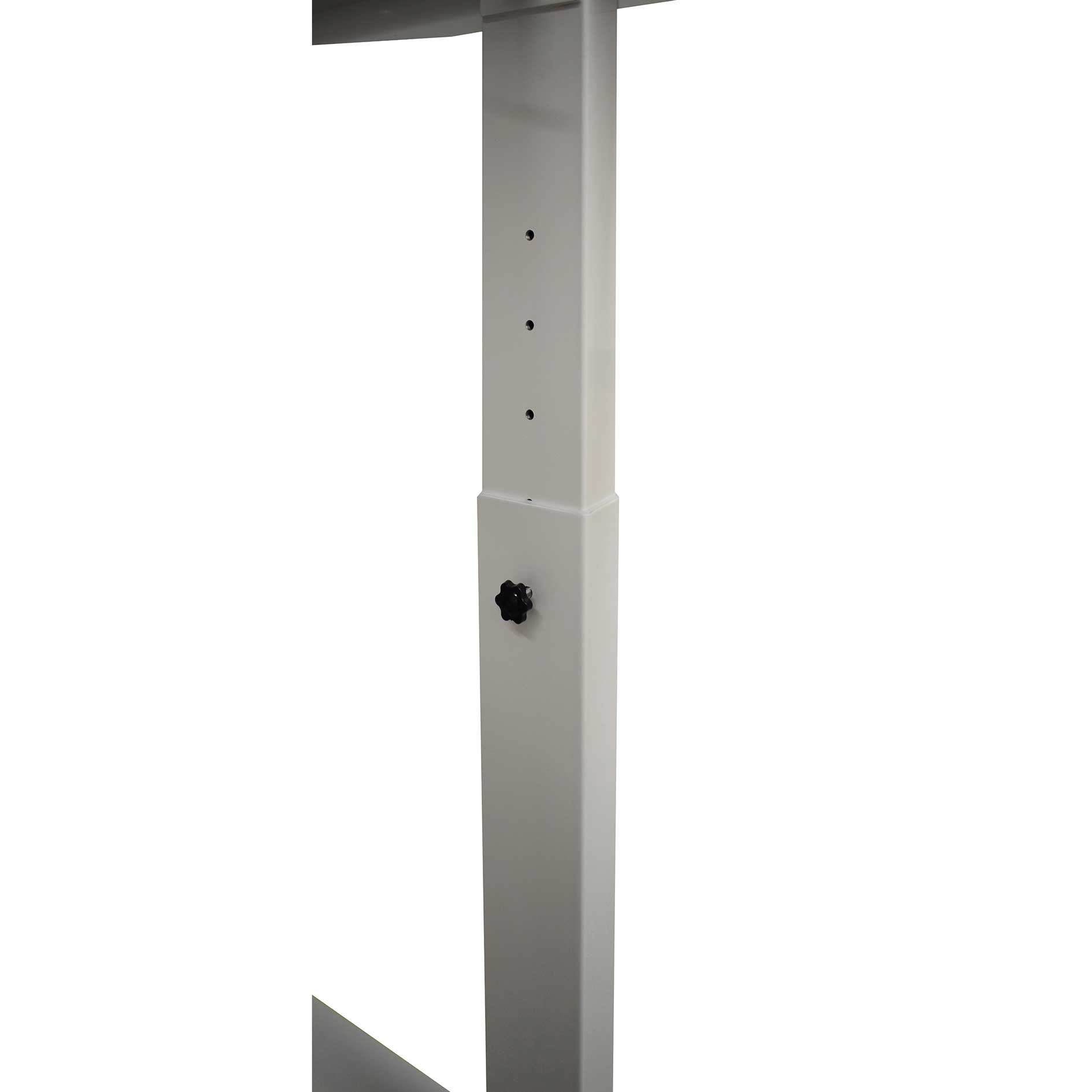 Schreibtisch-Gestell - silber - höhenverstellbar - 100x70 cm