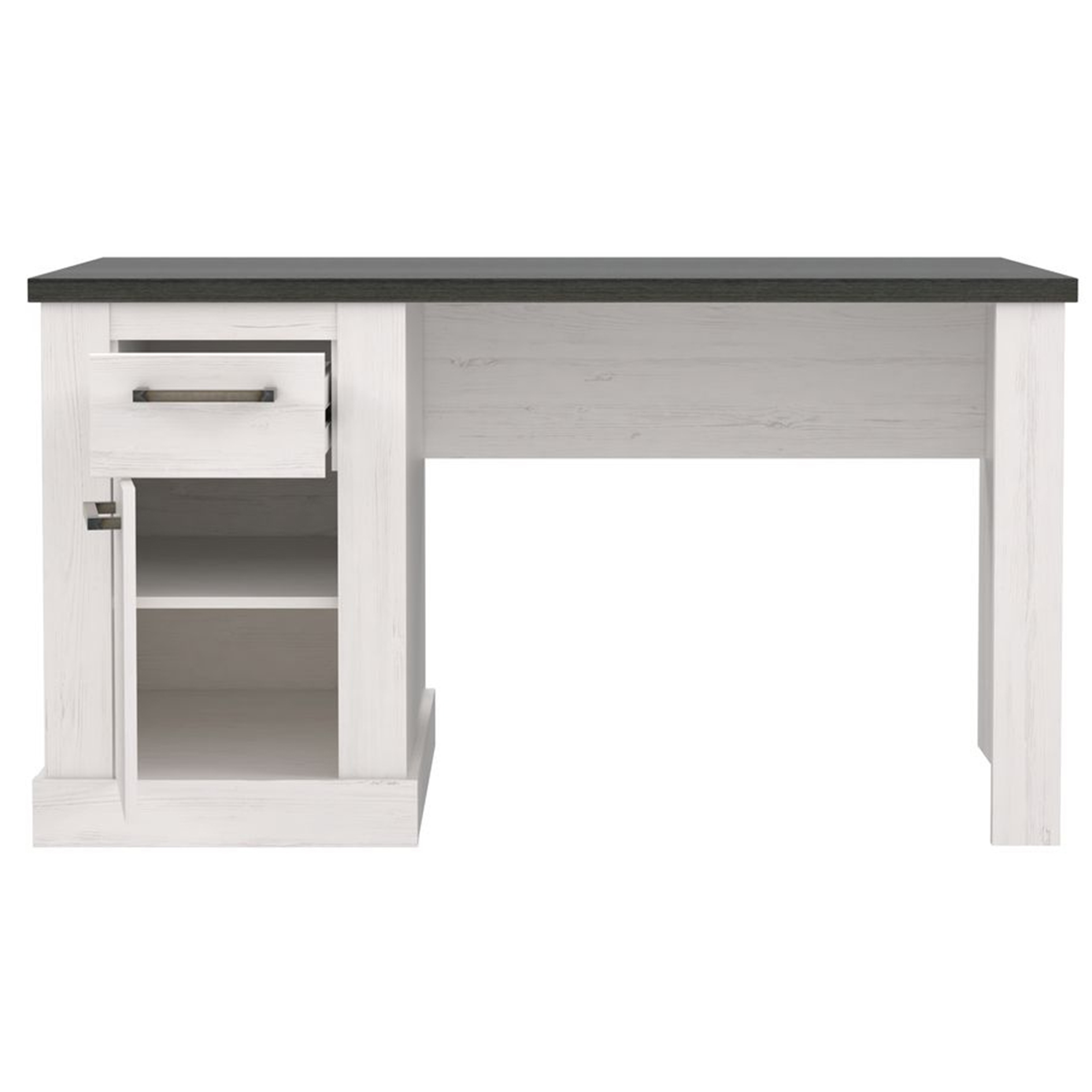 Schreibtisch - Pinie weiß - Touchwood - 138 cm