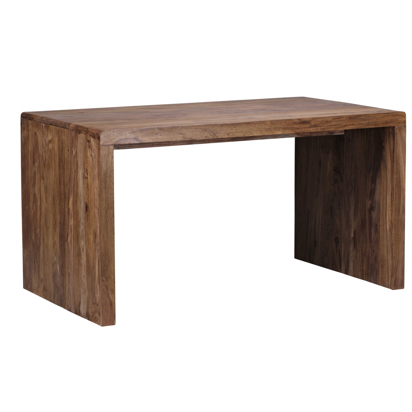 Schreibtisch - Sheesham massiv - 160x80 cm