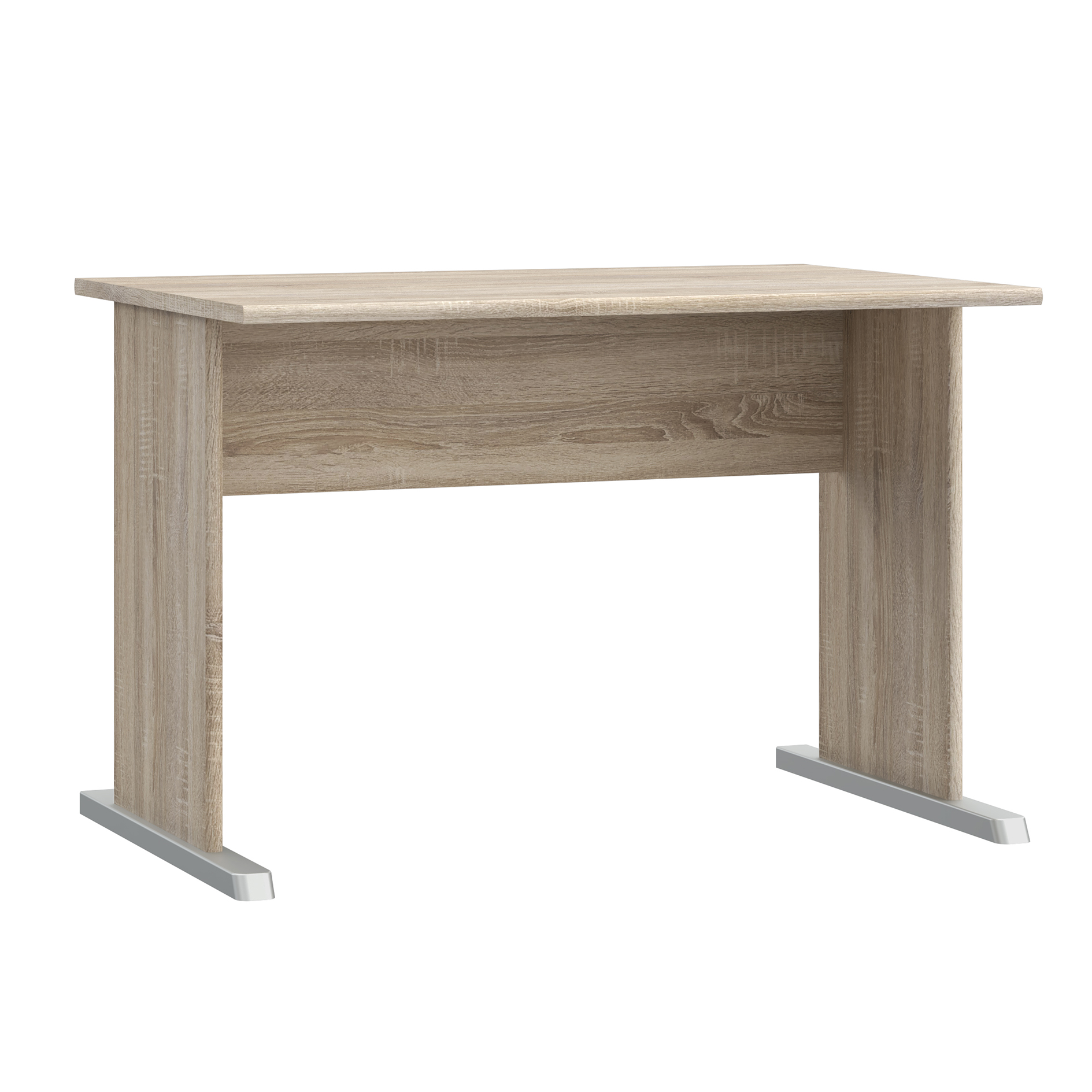 Schreibtisch - Sonoma Eiche - grau - 108 cm