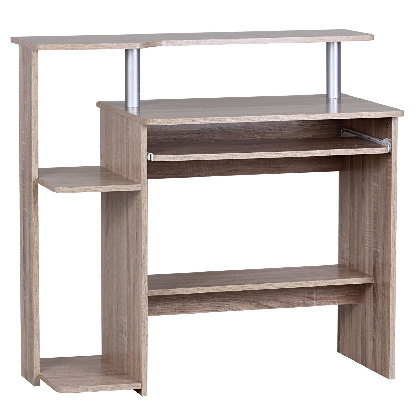 Schreibtisch - Sonoma Eiche - mit Tastaturauszug - 94 cm