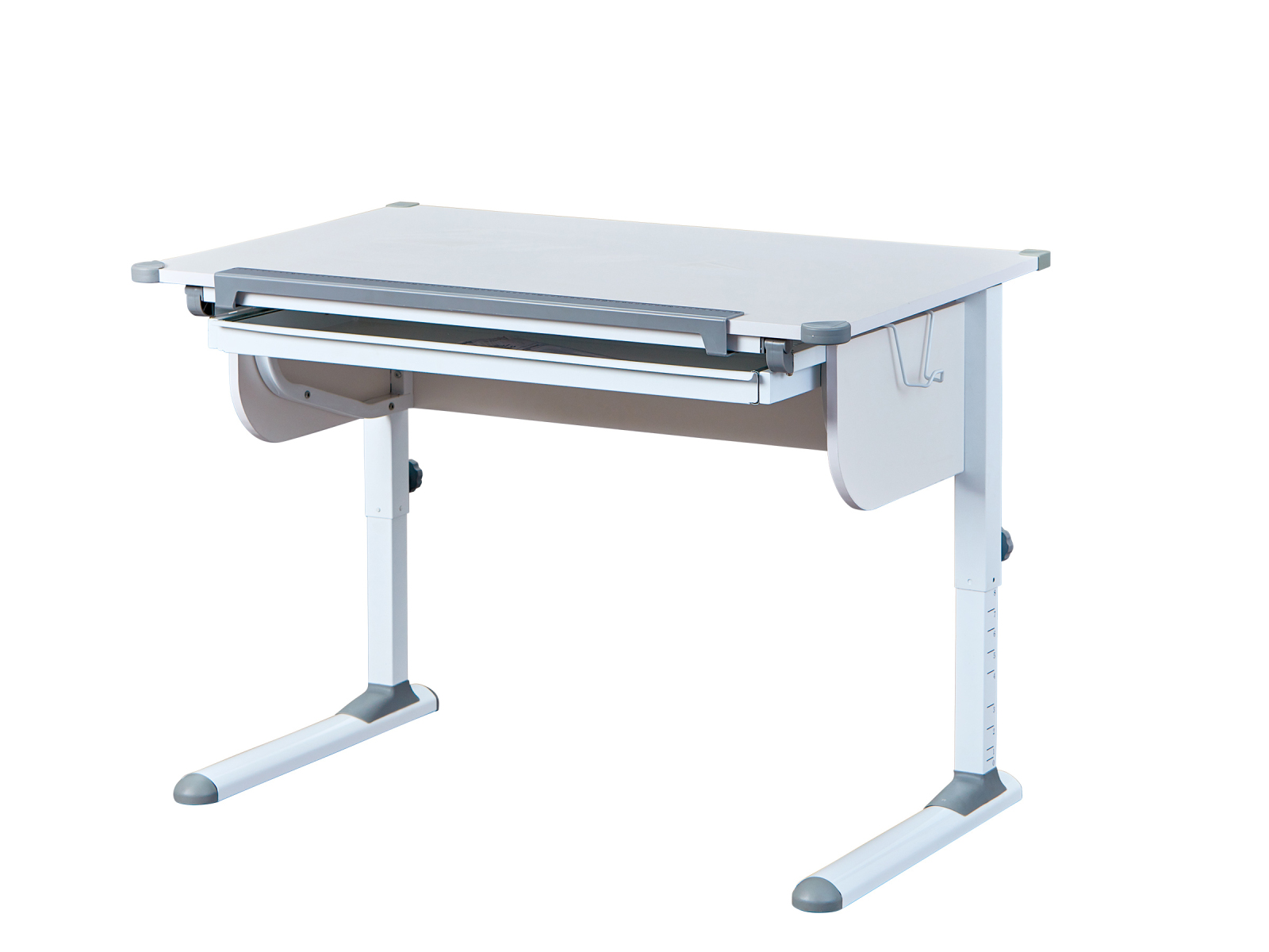 Schreibtisch STUDARE - weiß - 110x68 cm
