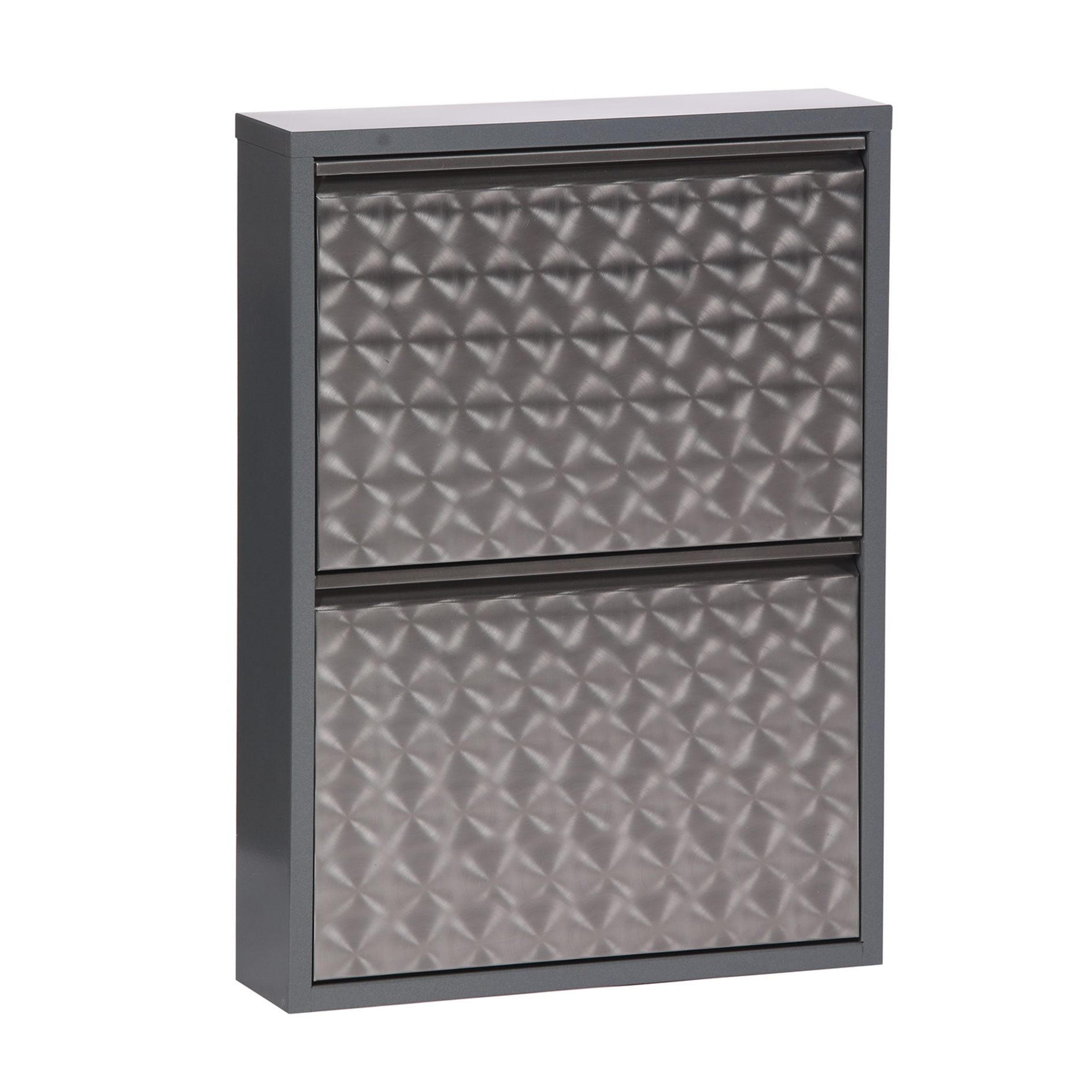 Schuhkipper - schwarz - Metall - 2 Klappen