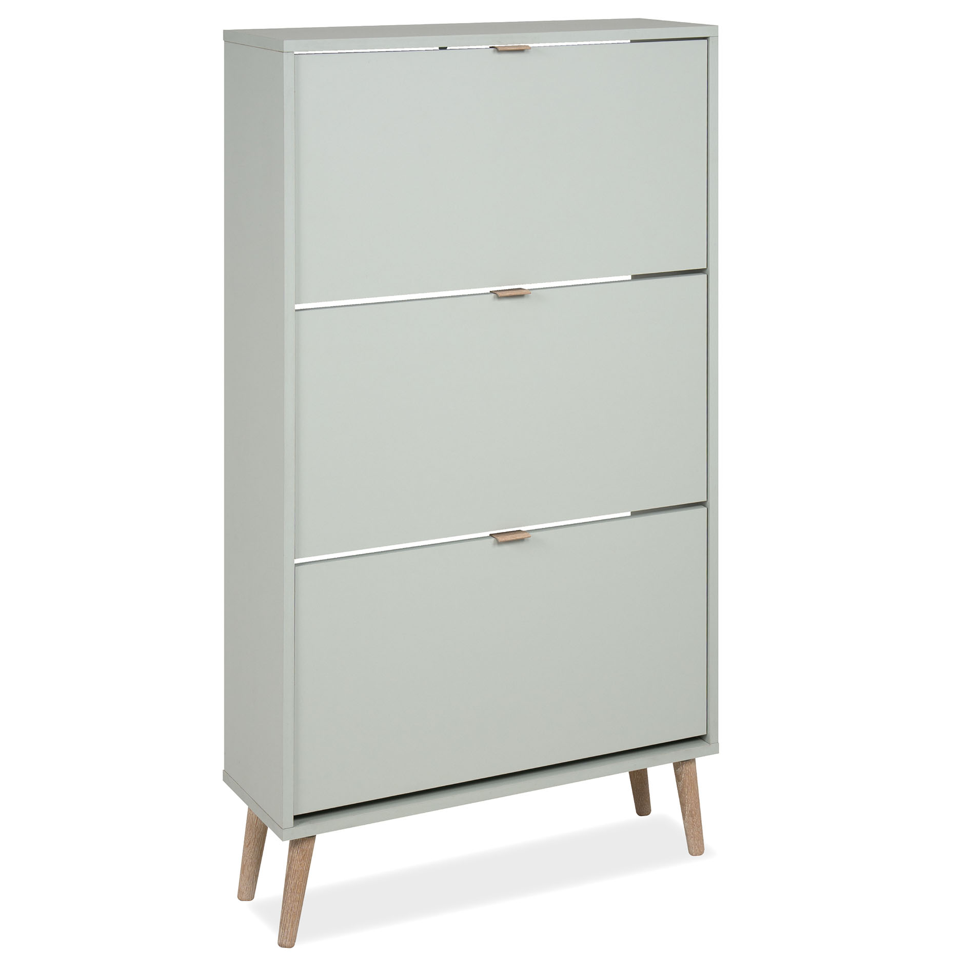 Schuhkipper VIGO - pastellgrün - 3 Klappen - 70 cm breit