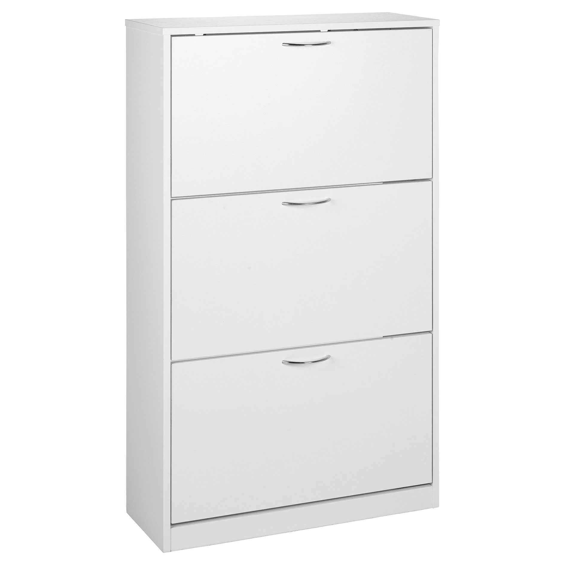 Schuhkipper - weiß - 3 Klappen