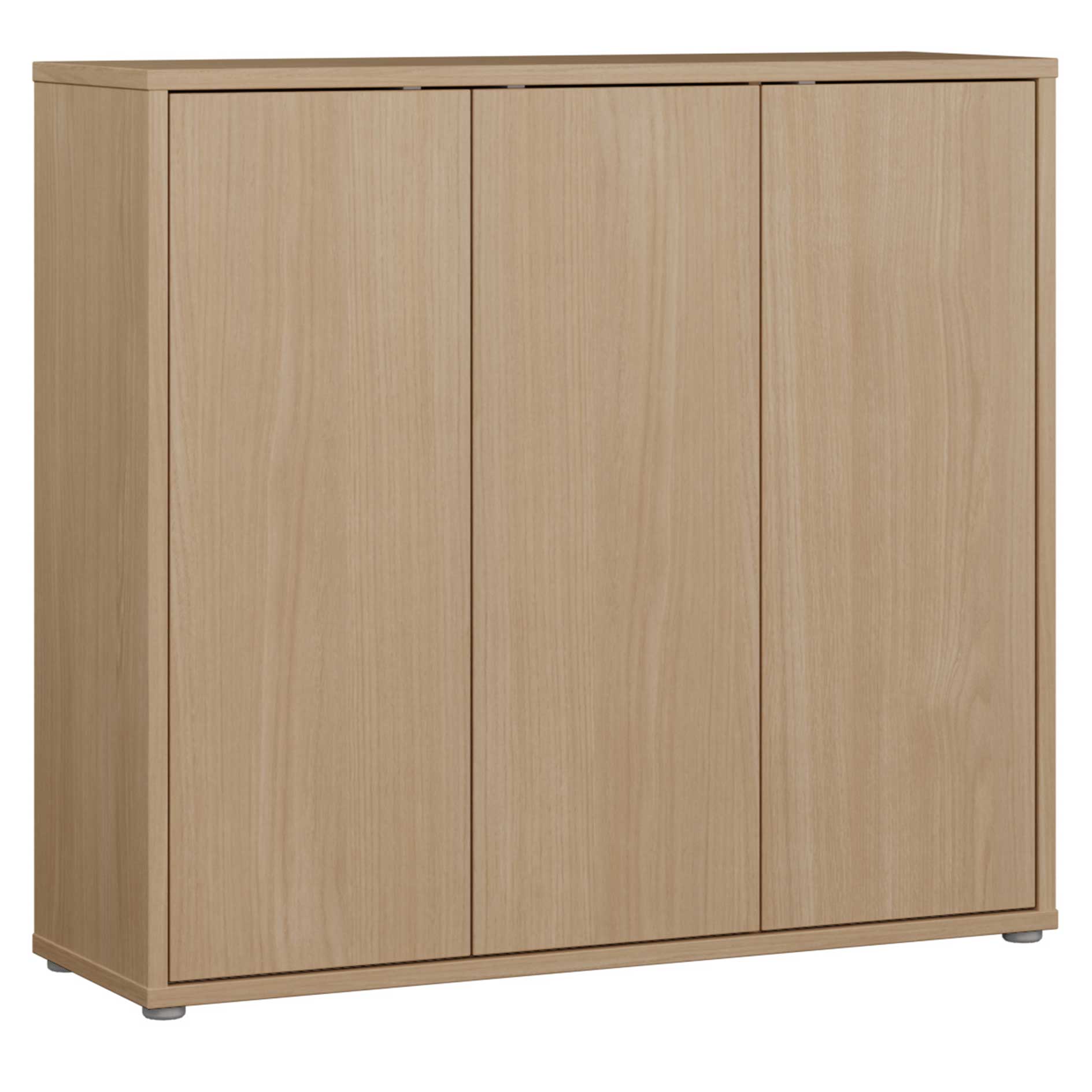Schuhschrank - Elegancia Eiche - 3 Türen - 109 cm