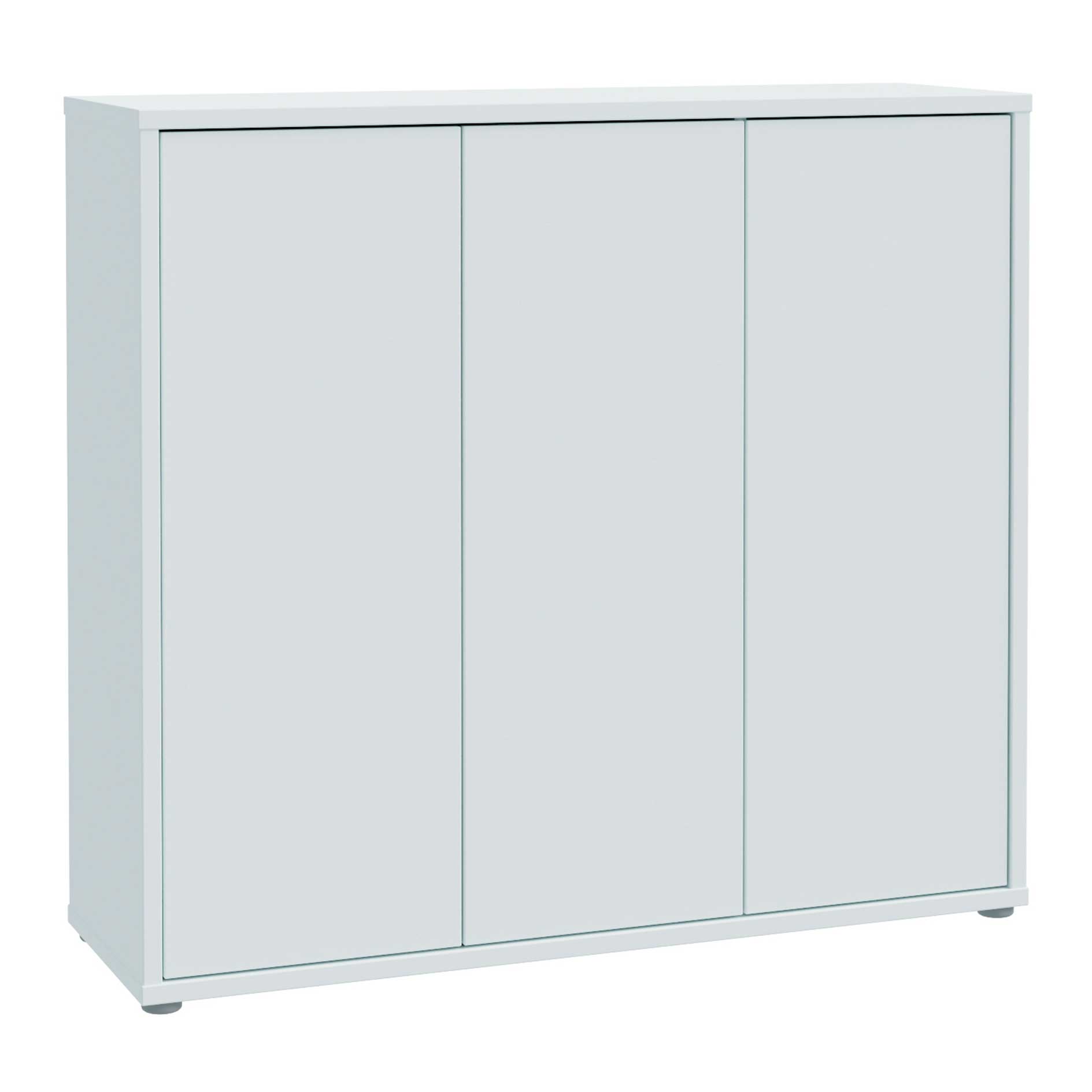 Schuhschrank - secret grey - 3 Türen - 109 cm