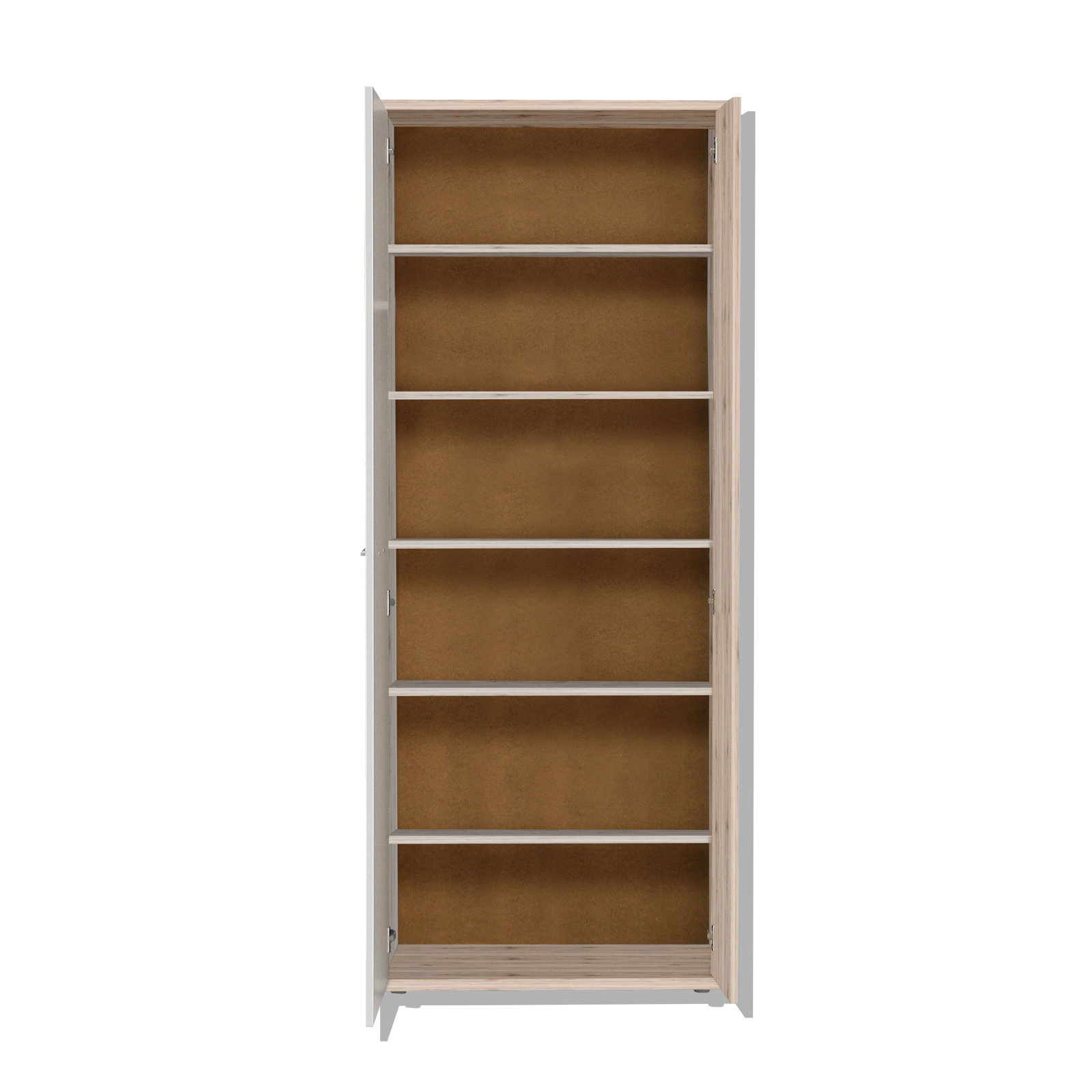Schuhschrank - Sonoma Eiche - 5 Einlegeböden - 69 cm breit