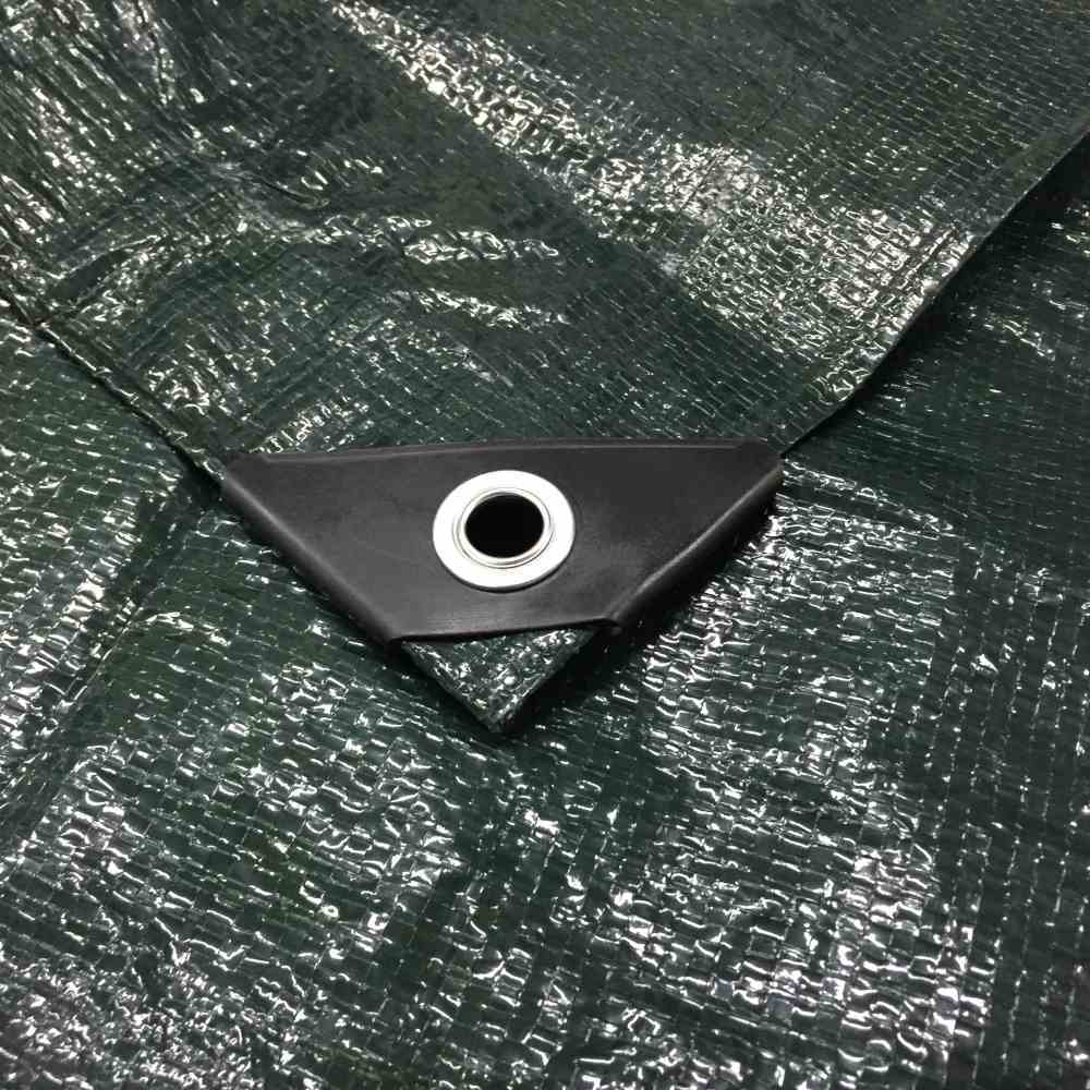 Schutzplane - grün - verstärkte Ecken - 1,5x6 m