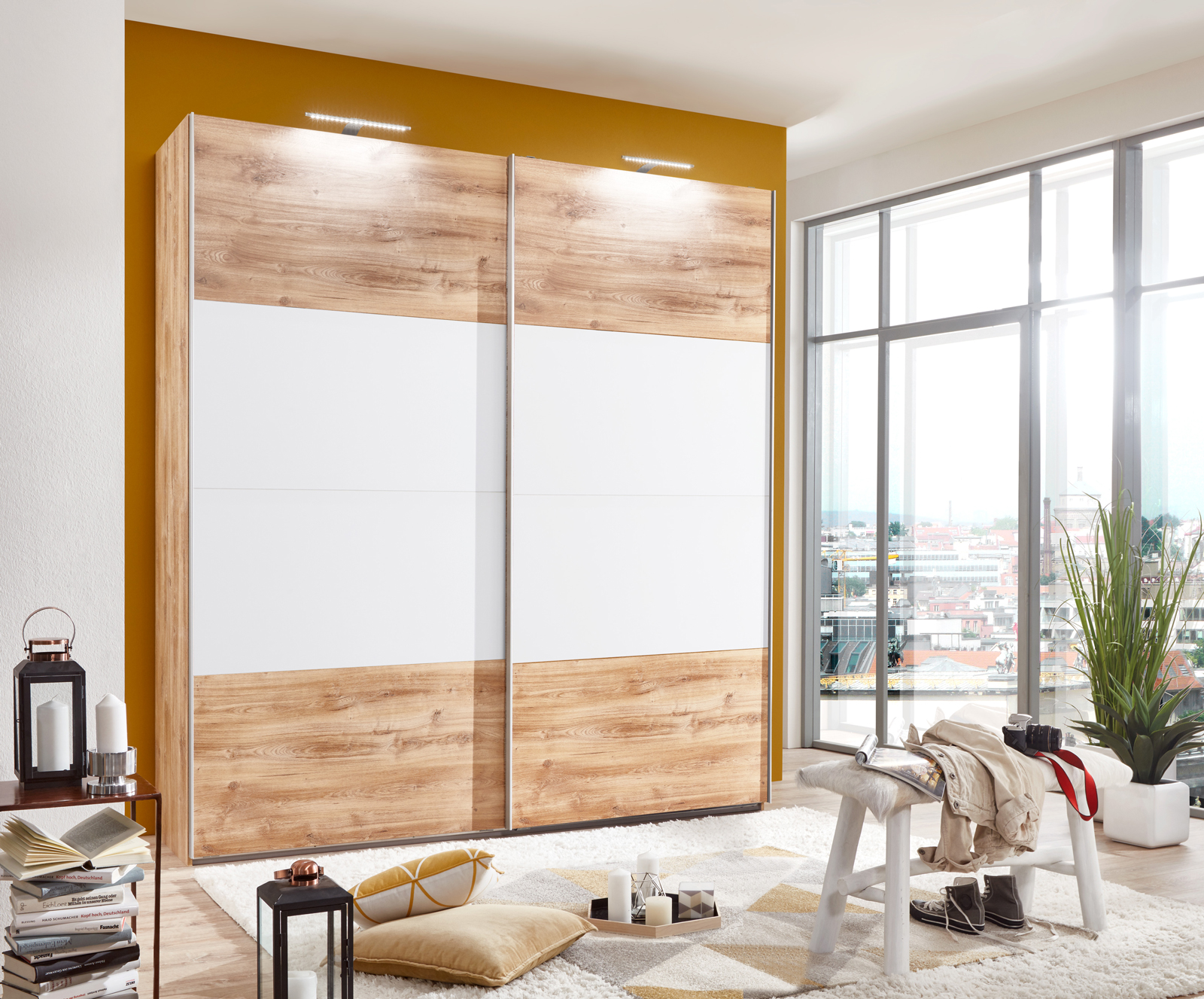 Schwebeturenschrank 180 Cm Breit