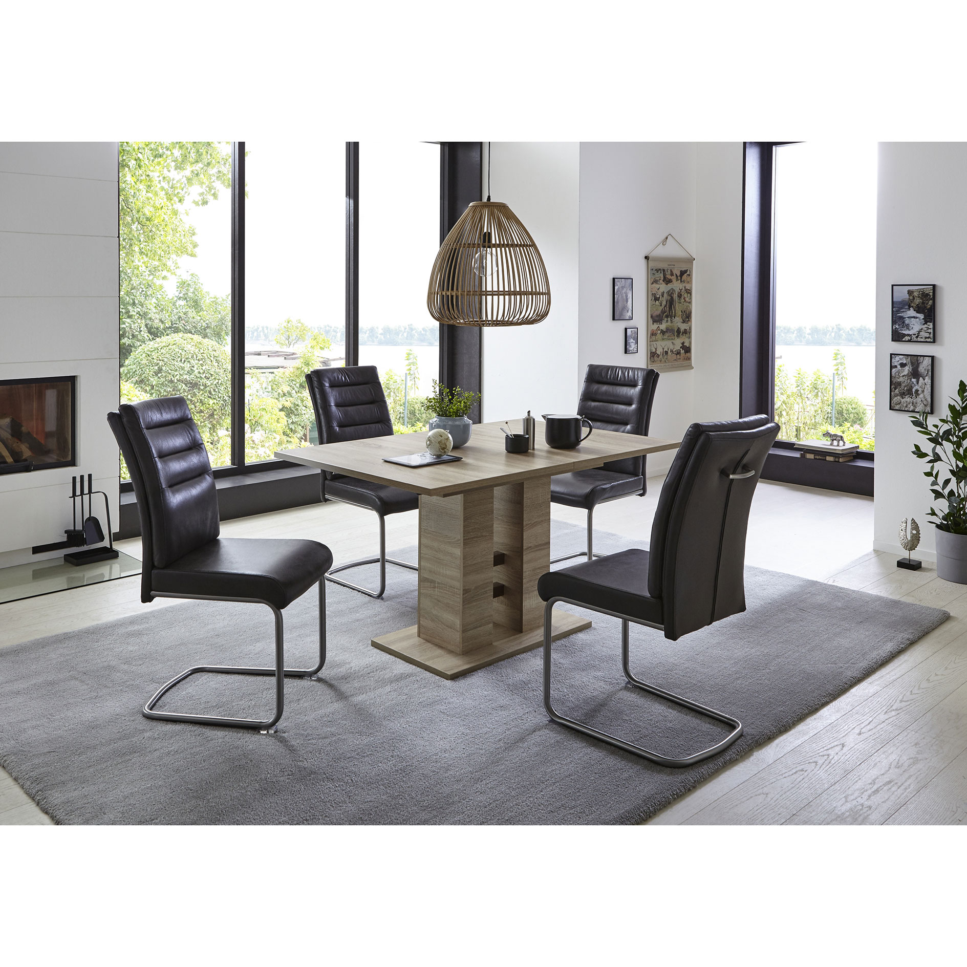 Schwinger - anthrazit - mit Griff