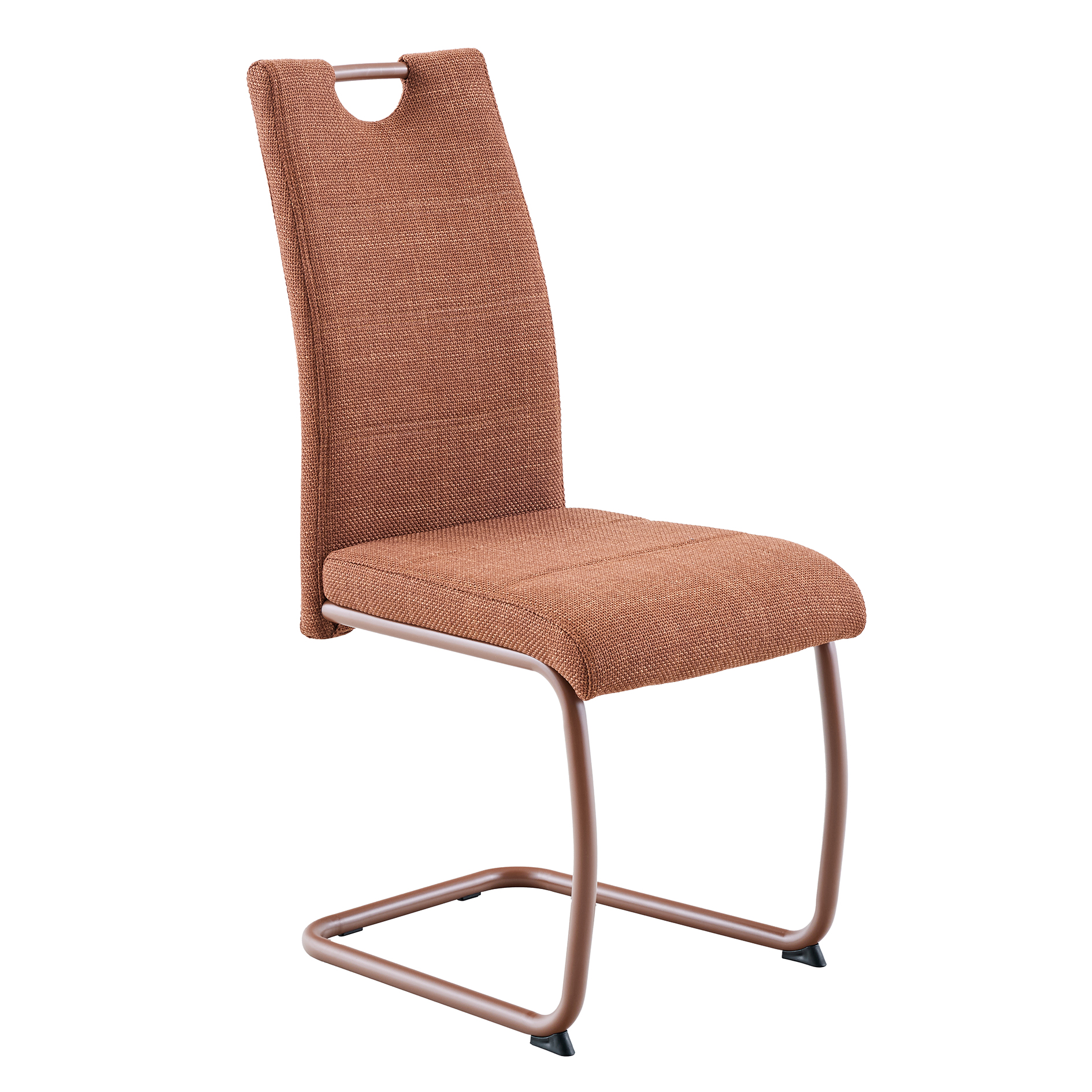 Schwingstuhl - copper - Webstoff - Metallgestell