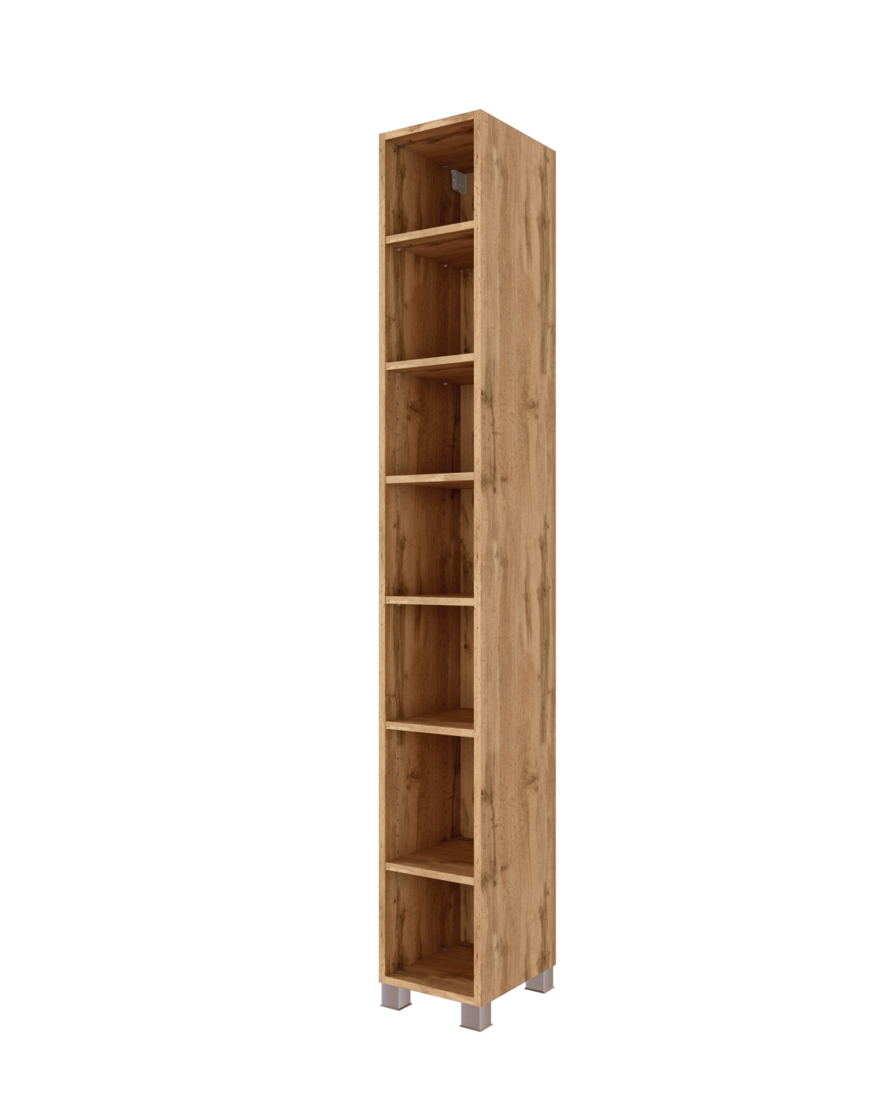 Seitenregal HELSINKI - Wotaneiche - 180 cm hoch