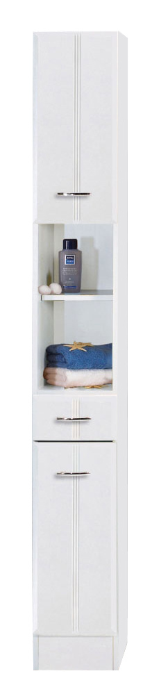 Seitenschrank RALLYE - weiß - 25 cm