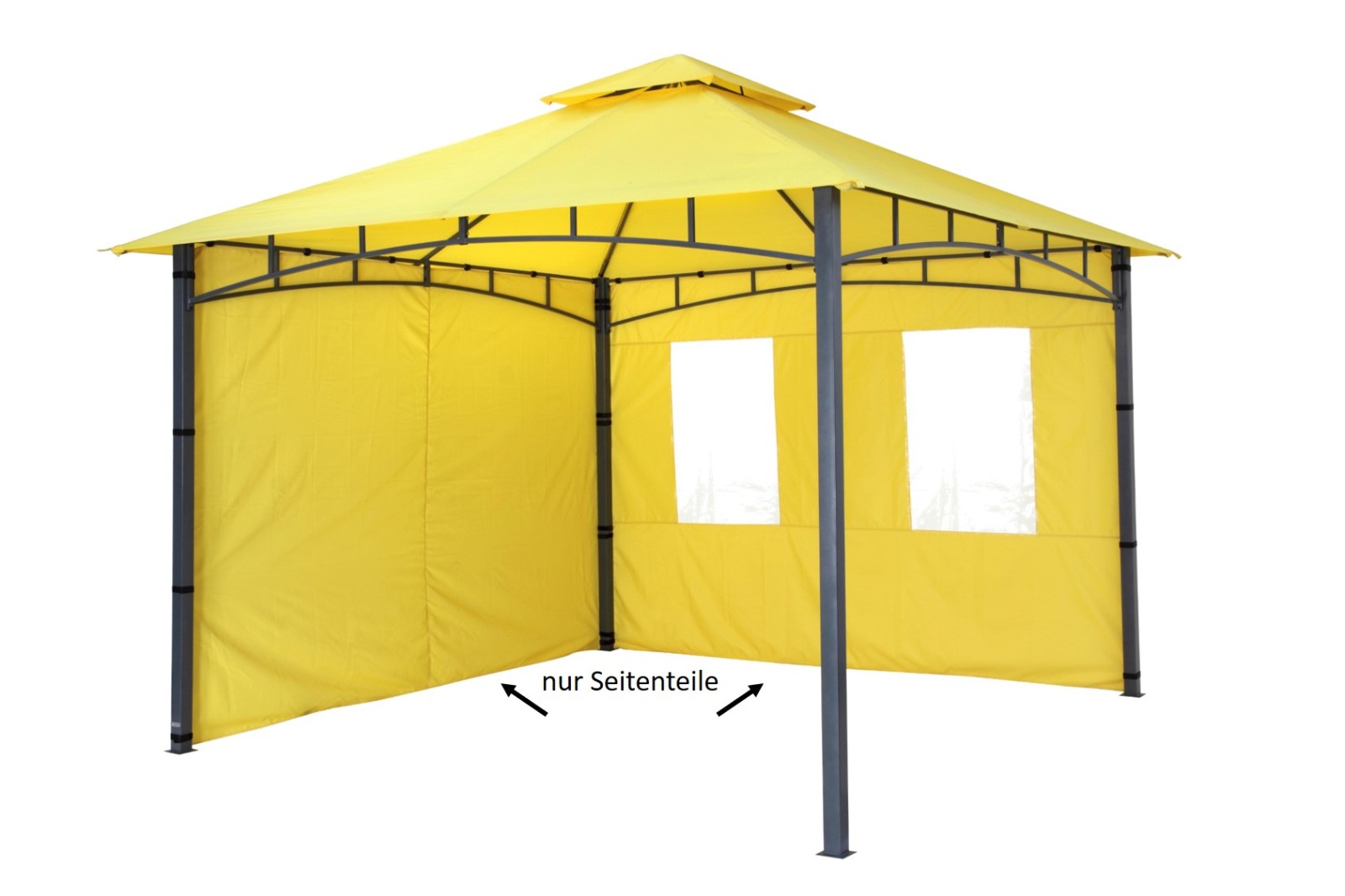 Seitenteil-Set für Pavillon LEHUA - gelb