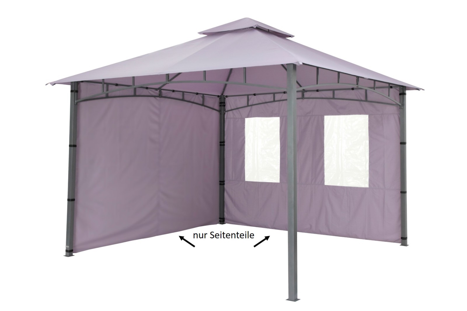 Seitenteil-Set für Pavillon LEHUA - lavendel