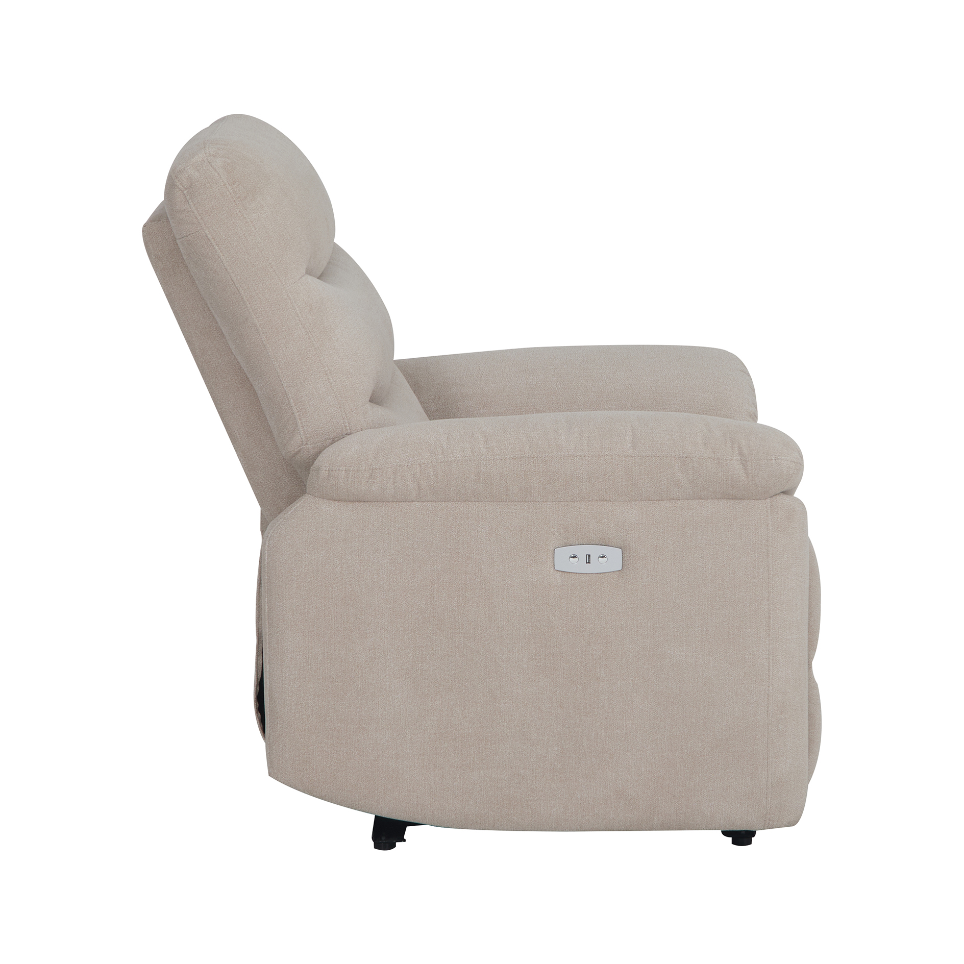 Sessel - beige - elektrische Relaxfunktion