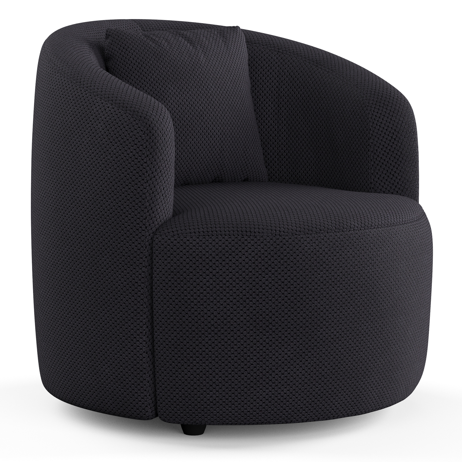 Sessel - charcoal - Samt