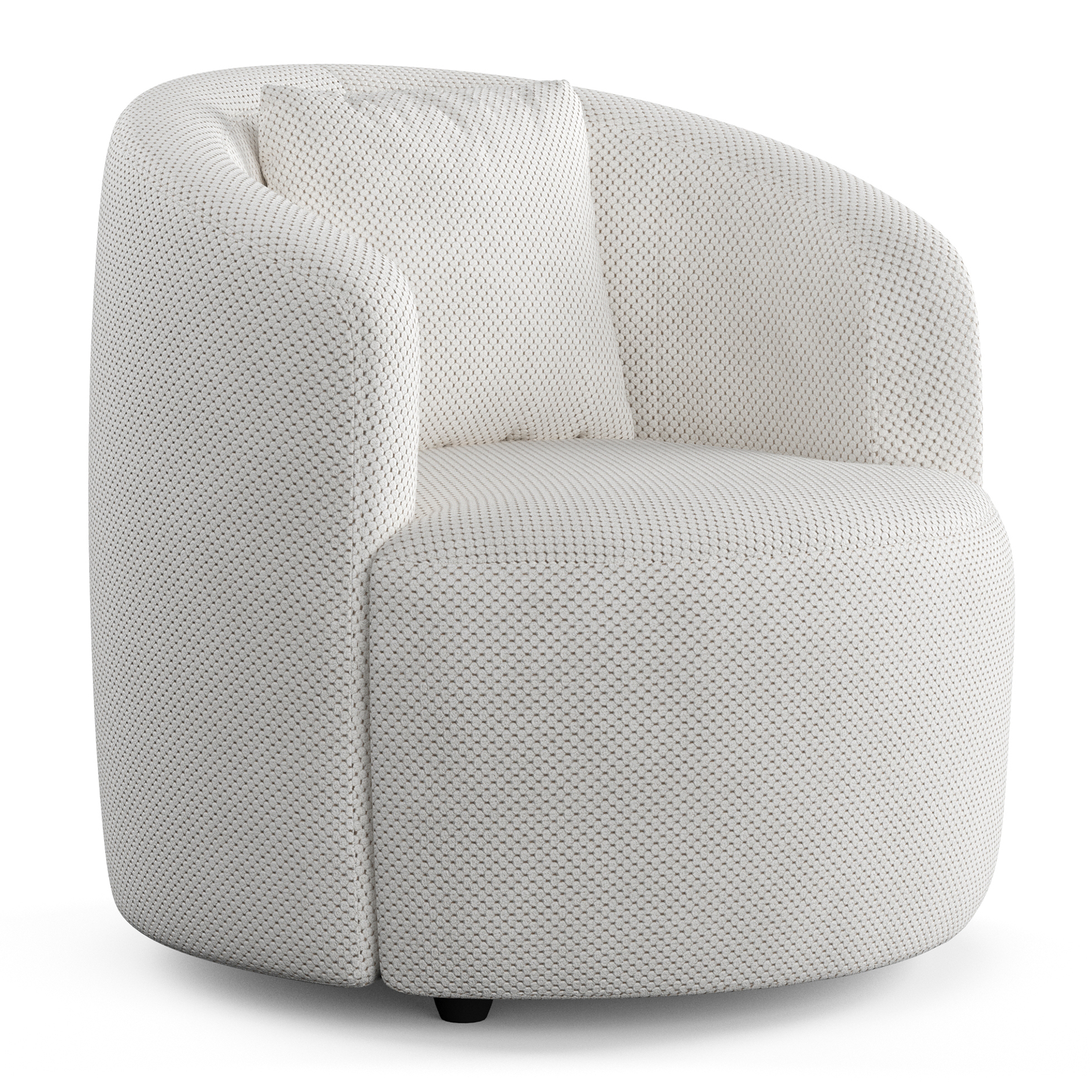 Sessel - cream - Samt