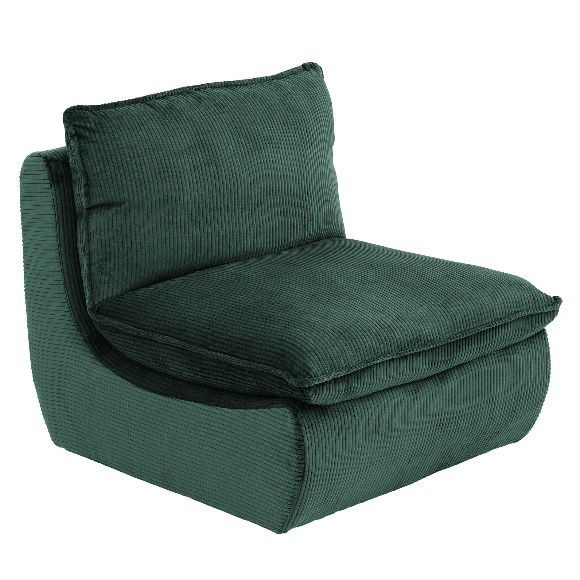 Sessel - grün - Breitcord
