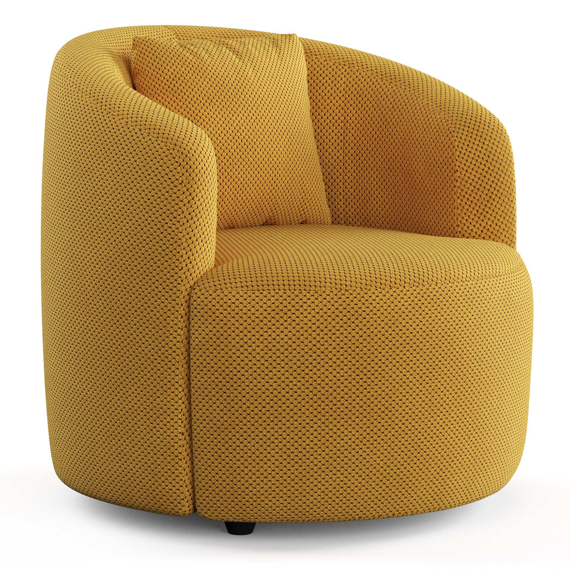Sessel - mustard - Samt