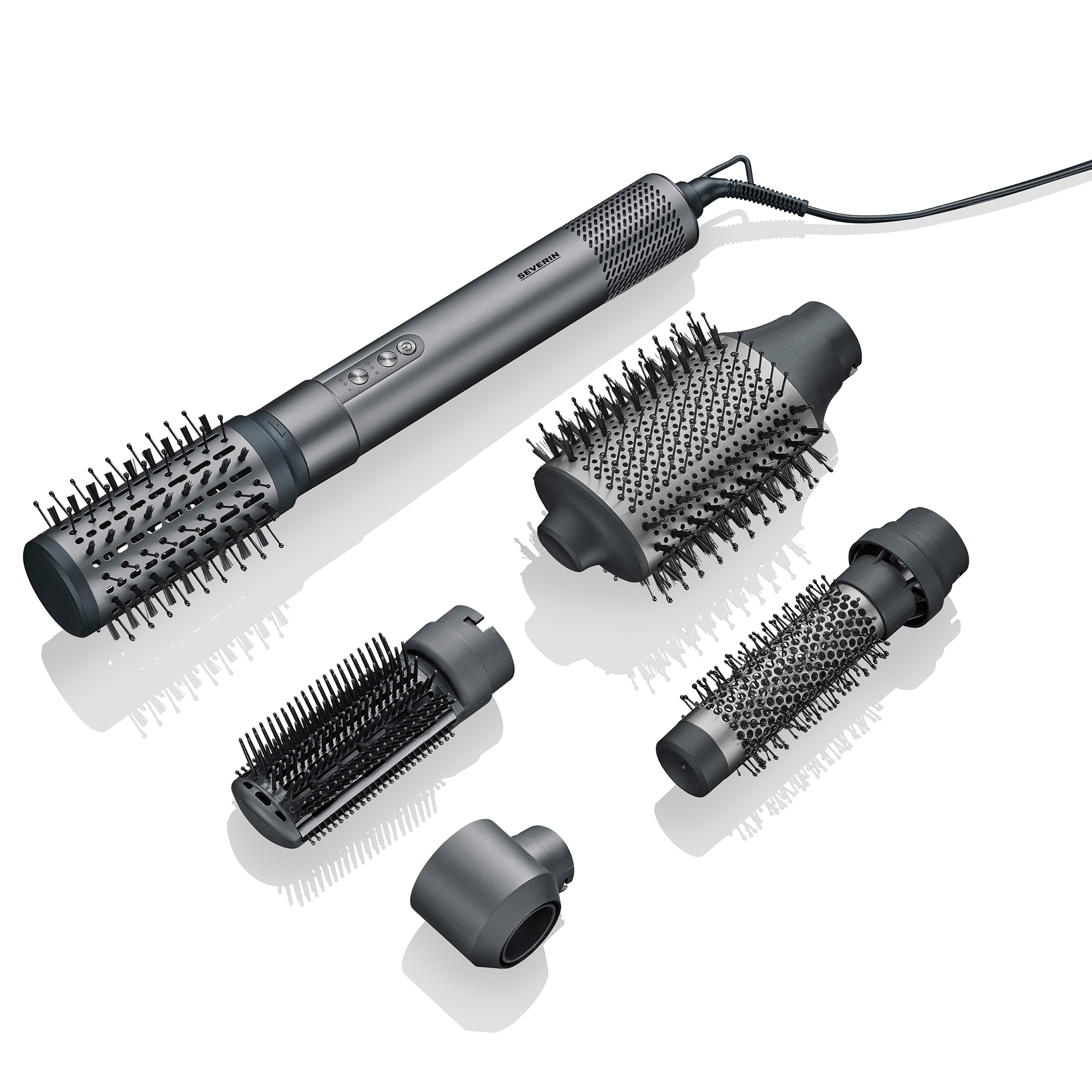 SEVERIN 5-in-1 Warmluftbürste WL 0683 - Hot-Air-Multi-Styler - 1500 Watt