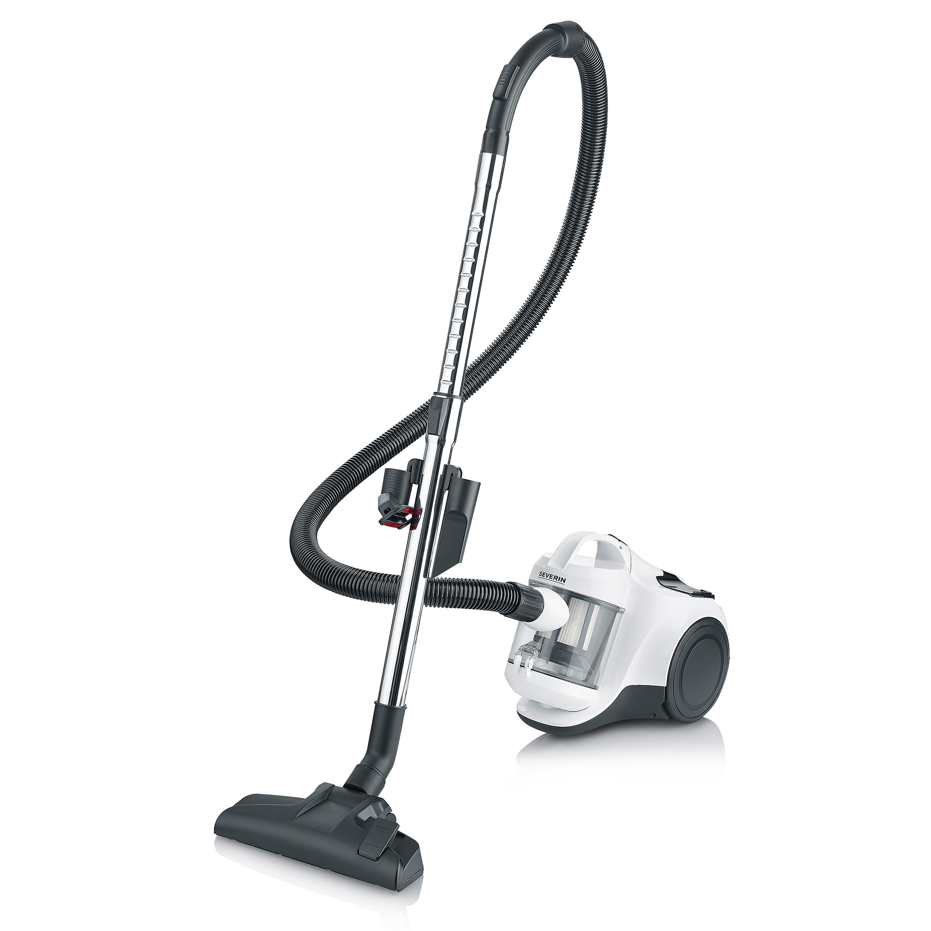 SEVERIN Bodenstaubsauger 7103 - weiß-schwarz - 850 Watt