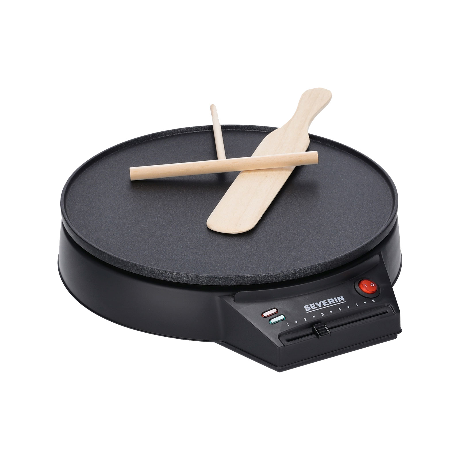 SEVERIN Crêpes Maker CM 2198 - schwarz - 1000 Watt