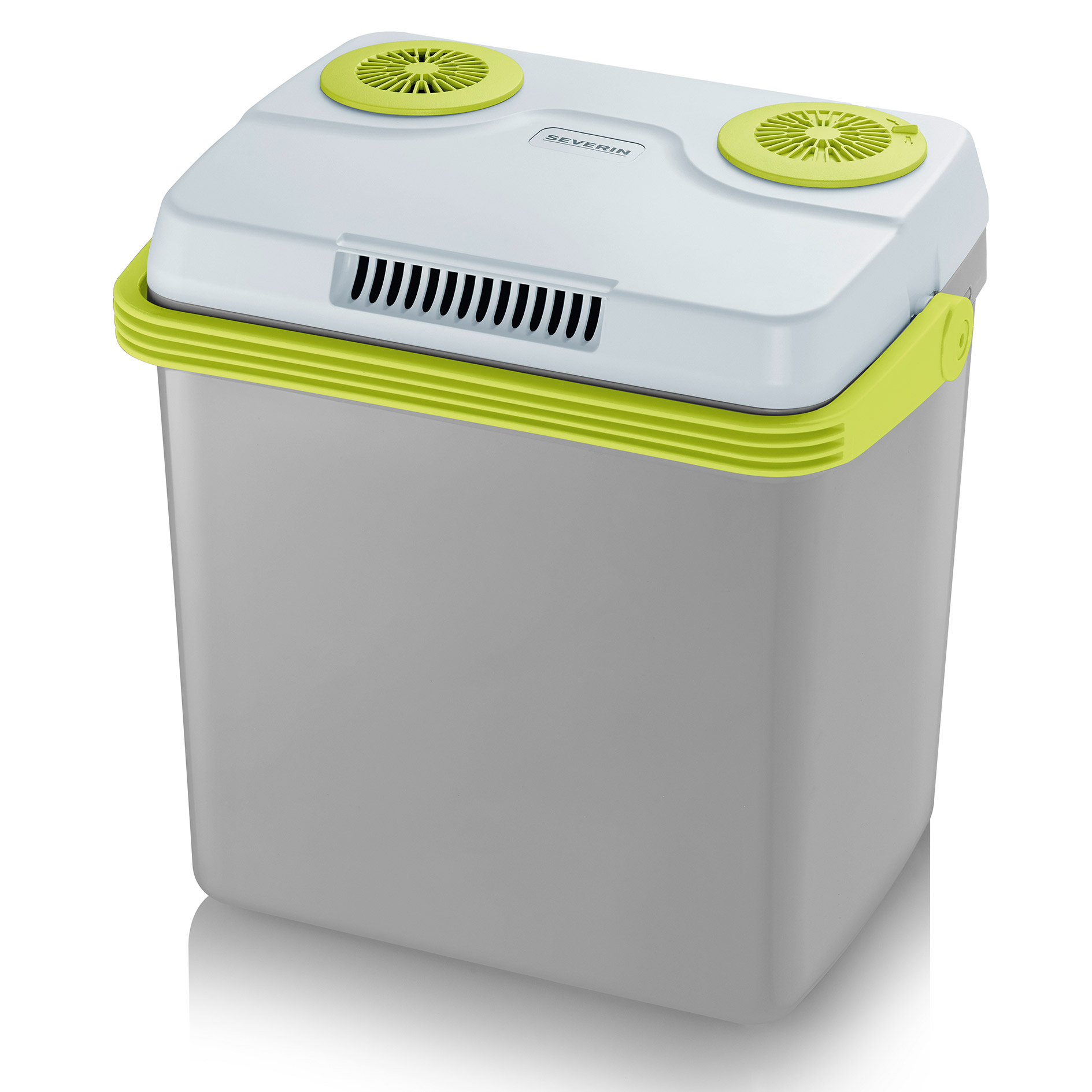 SEVERIN elektrische Kühlbox KB 2927- grau-grün - abnehmbarer Deckel
