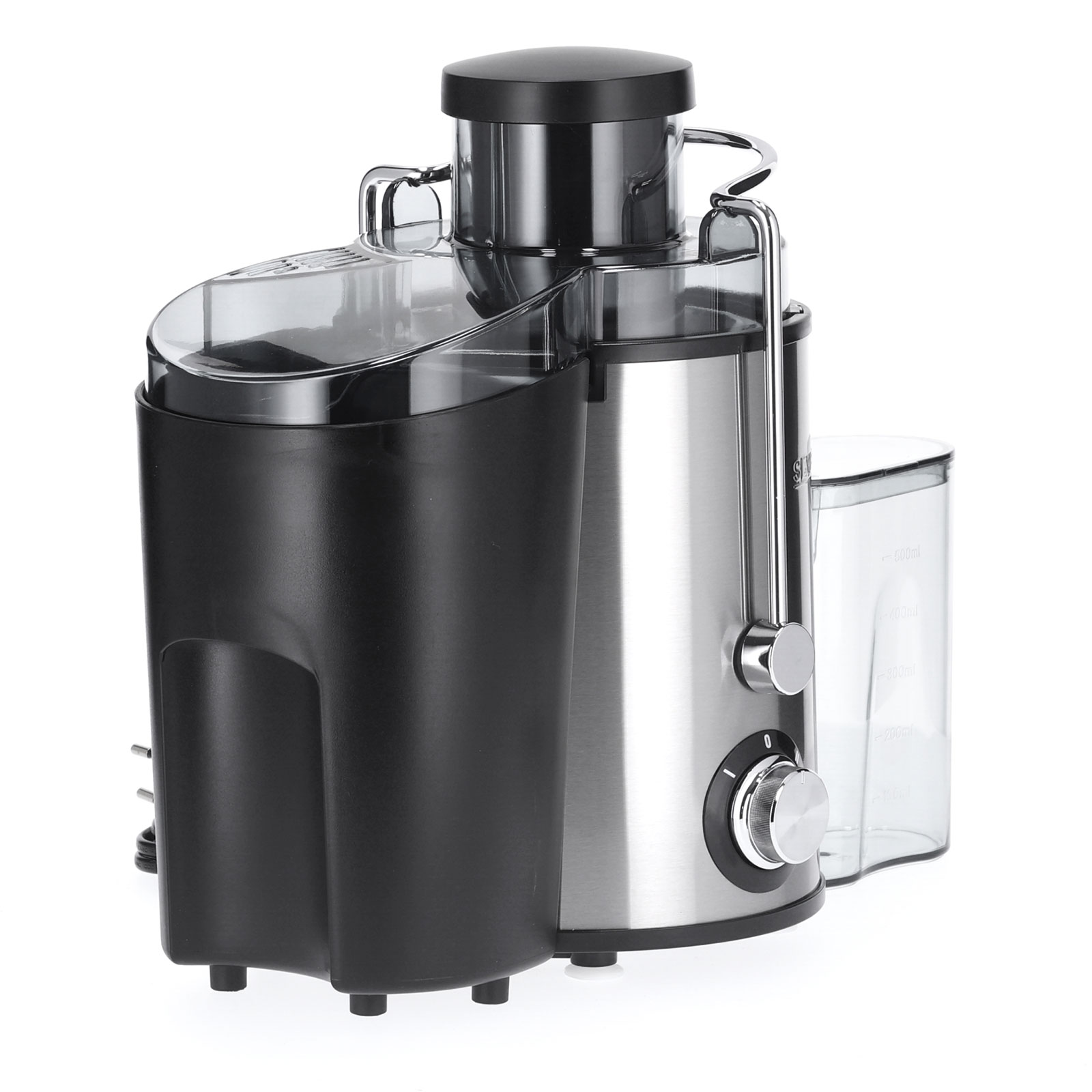 SEVERIN Entsafter ES 3566 - Edelstahl-schwarz - 400 Watt