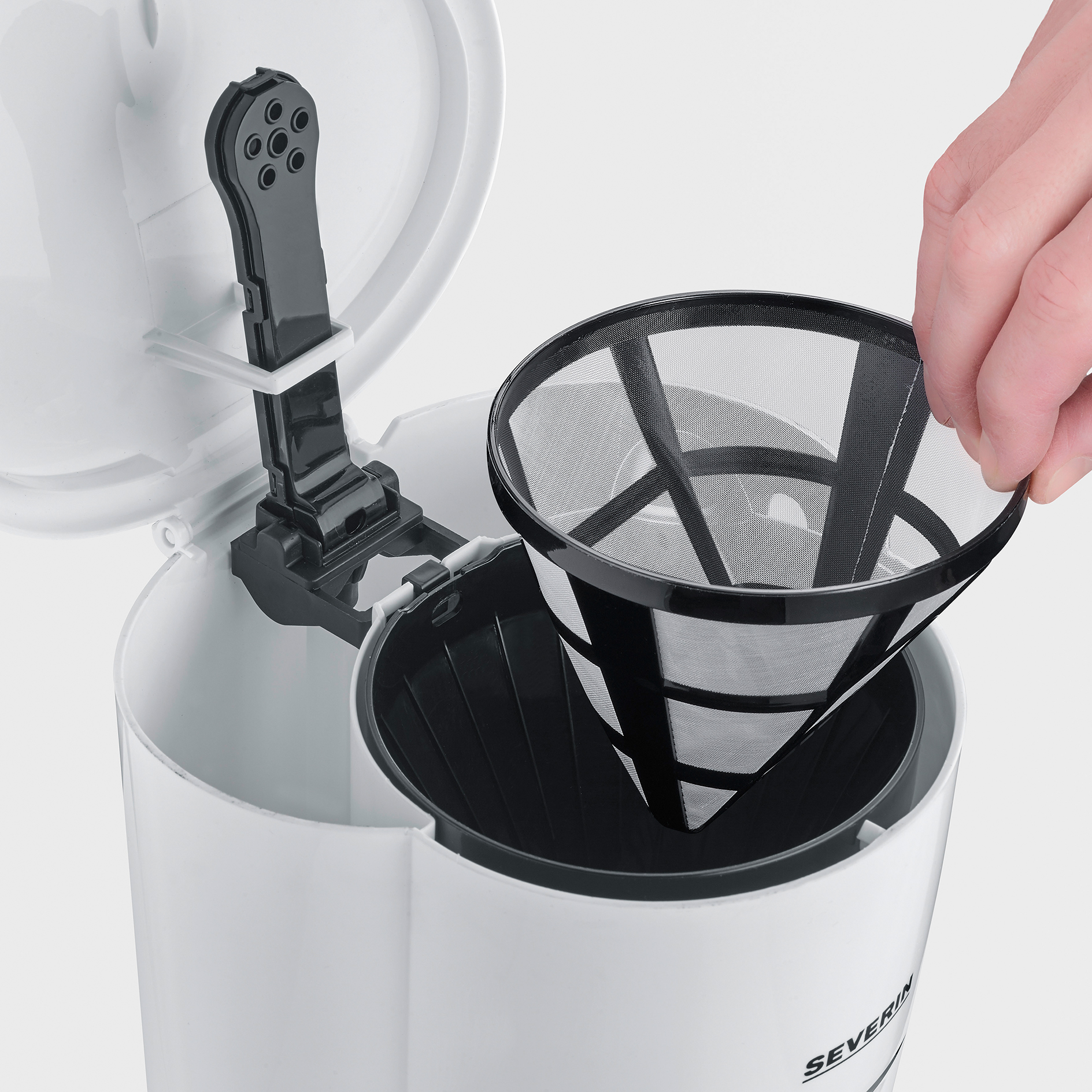 SEVERIN Filterkaffeemaschine KA 4323 - weiß - 900 Watt