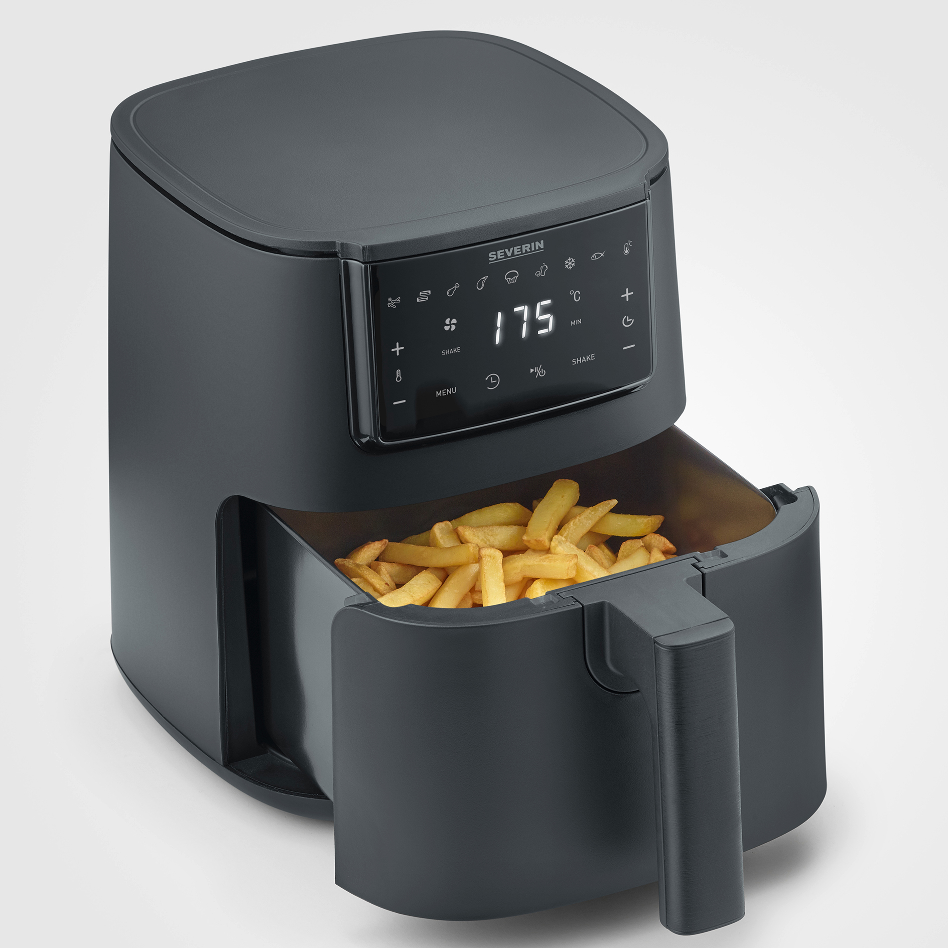 SEVERIN Heißluftfritteuse FR 2461 - schwarz - 4 Liter