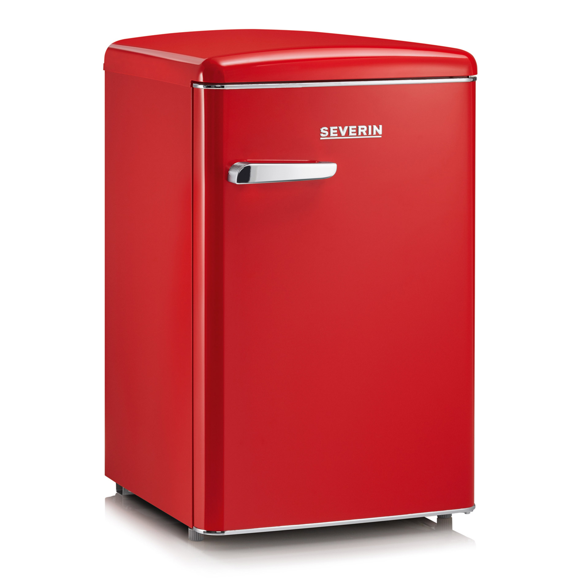 SEVERIN Retro-Kühlschrank RKS 8830 - rot - D