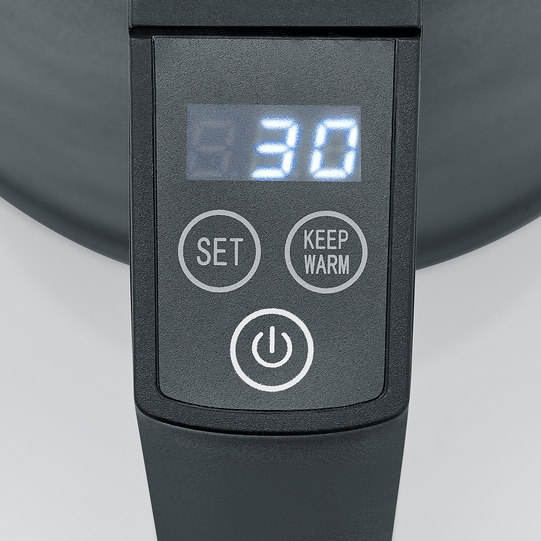 SEVERIN Wasserkocher 3483 - schwarz matt - Warmhaltefunktion
