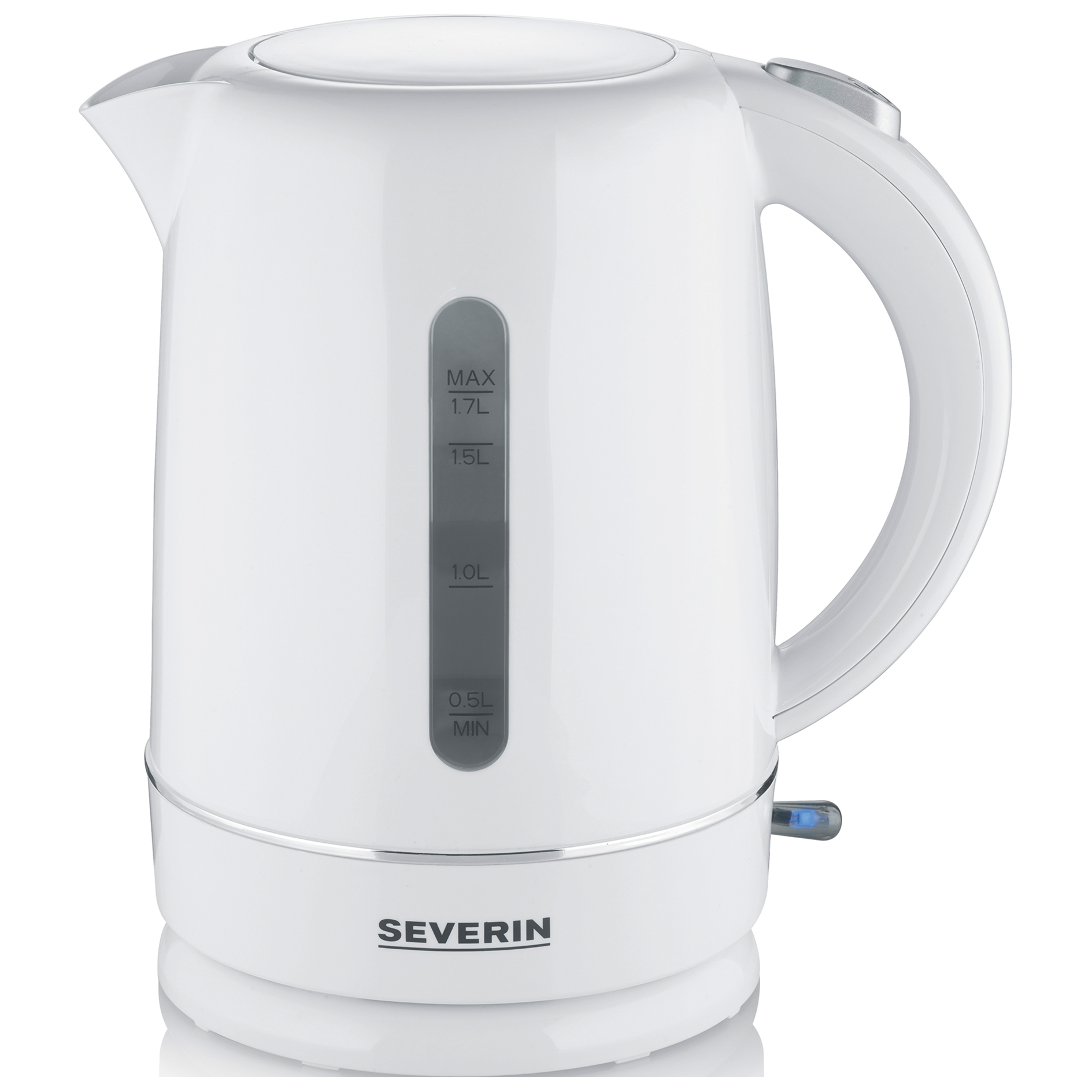 SEVERIN Wasserkocher WK 4325 - weiß - 1,7 Liter