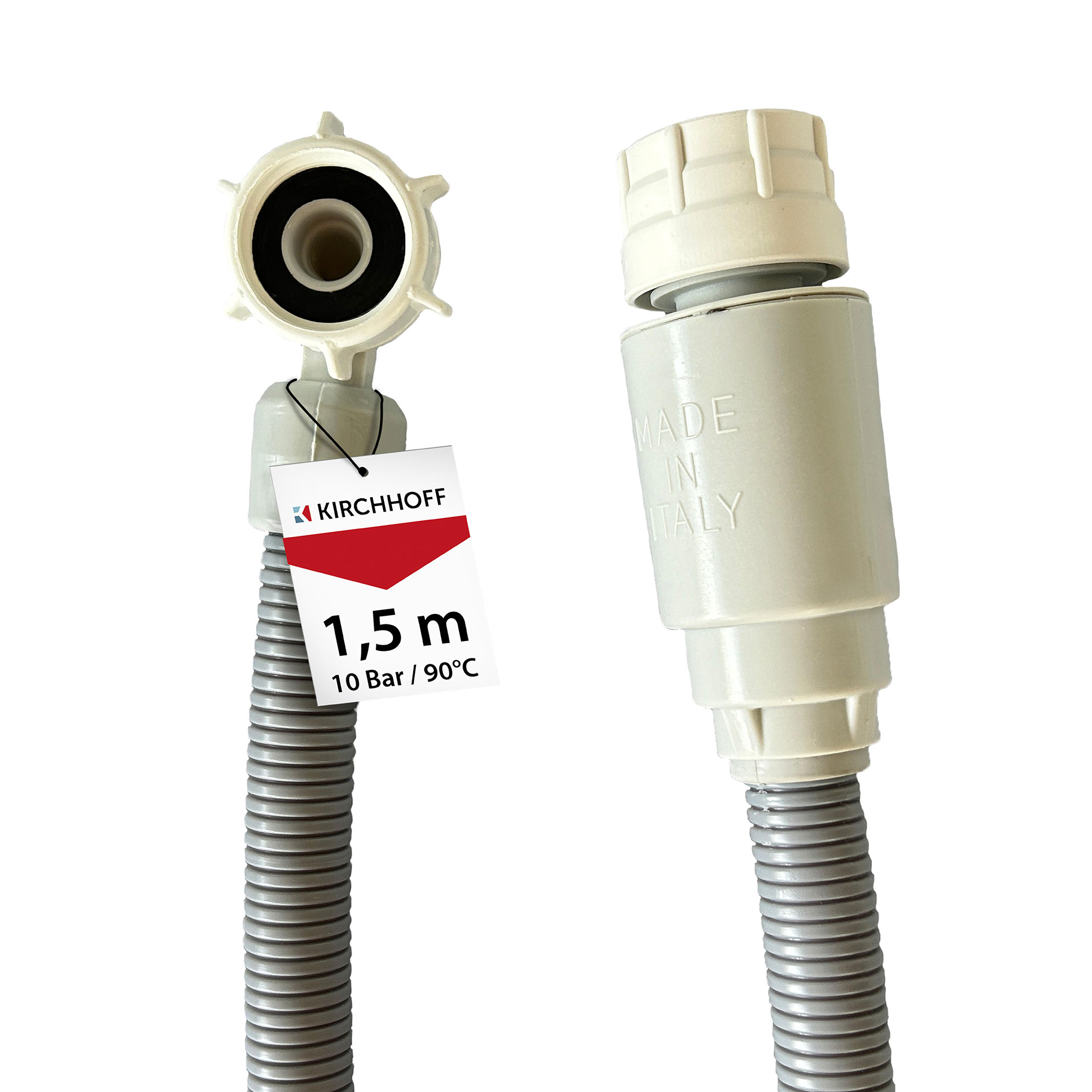 Sicherheits-Zulaufschlauch - für Wasch/-Spülmaschinen - 150 cm