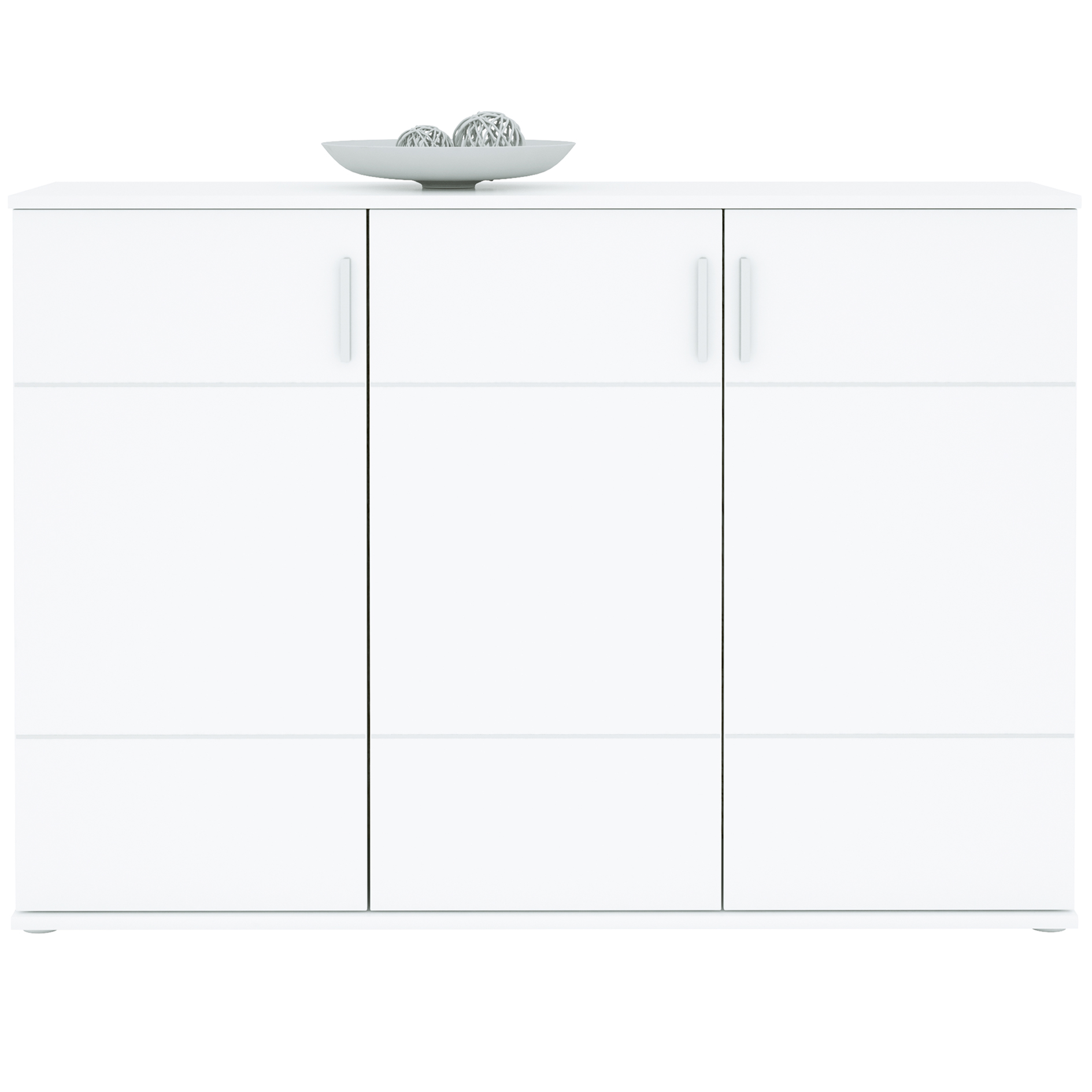 Sideboard - Alpinweiß - 132 cm breit