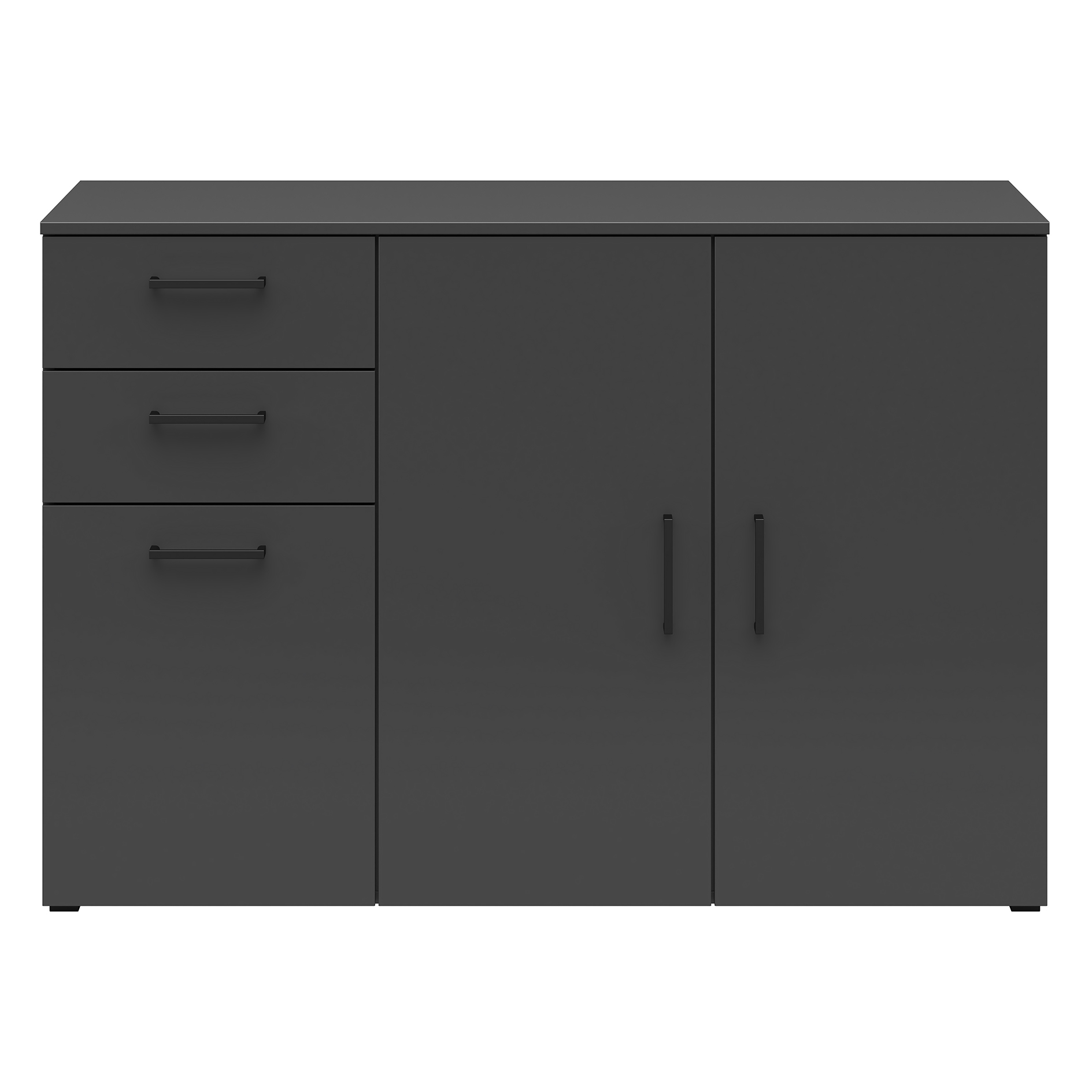 Sideboard - anthrazit - 120 cm breit