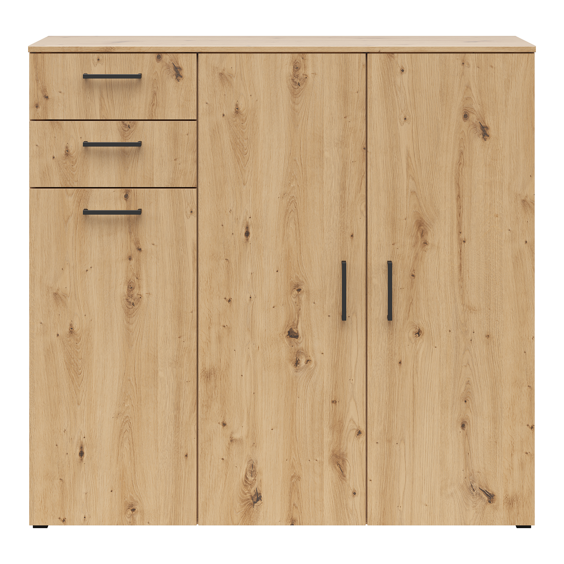 Sideboard - Artisan Eiche - 115 cm hoch