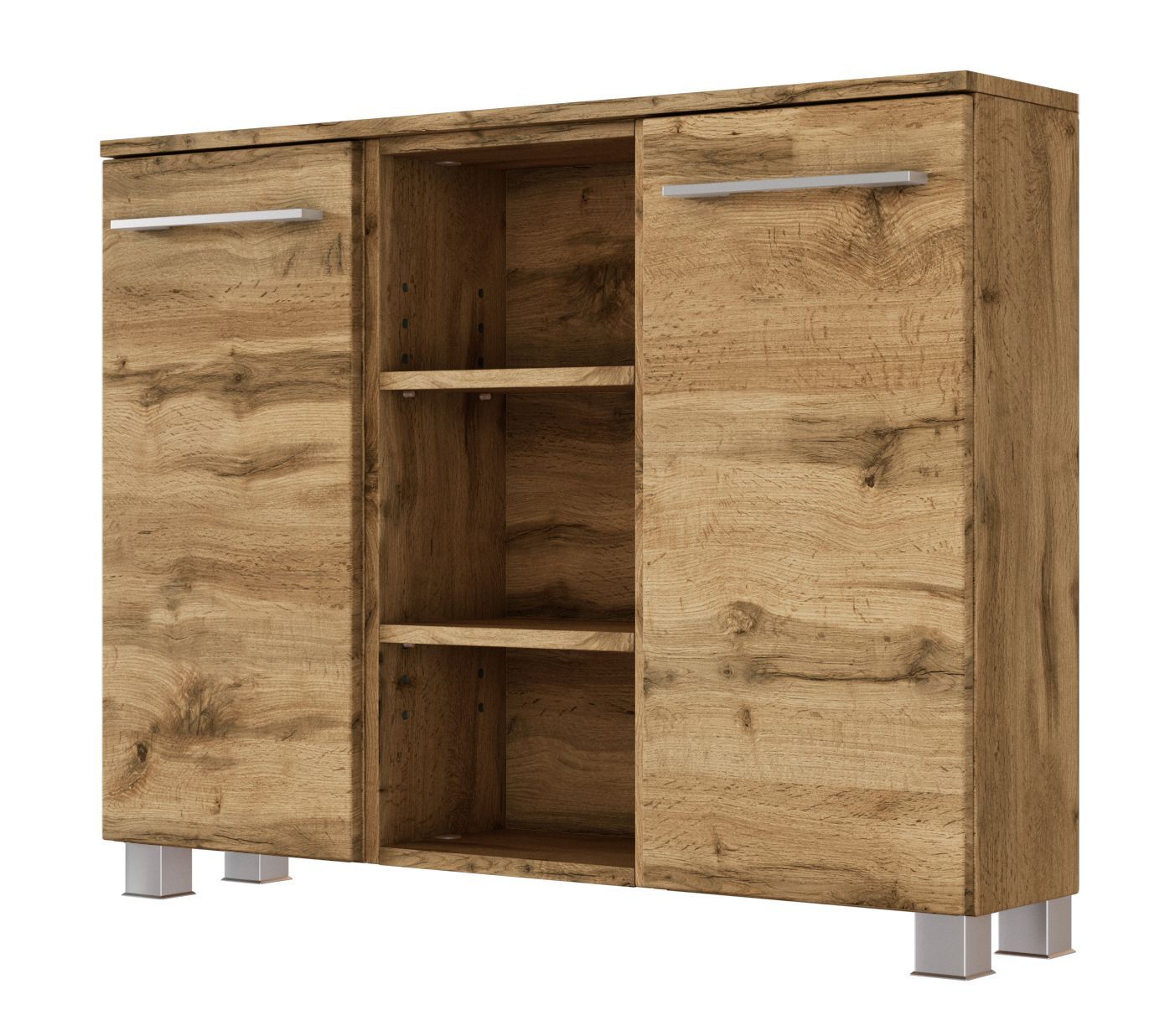 Sideboard LIVORNO - Wotaneiche - 90 cm