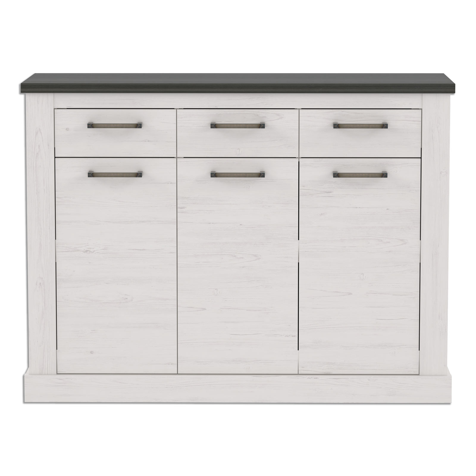 Sideboard - Pinie weiß - Touchwood - 140 cm