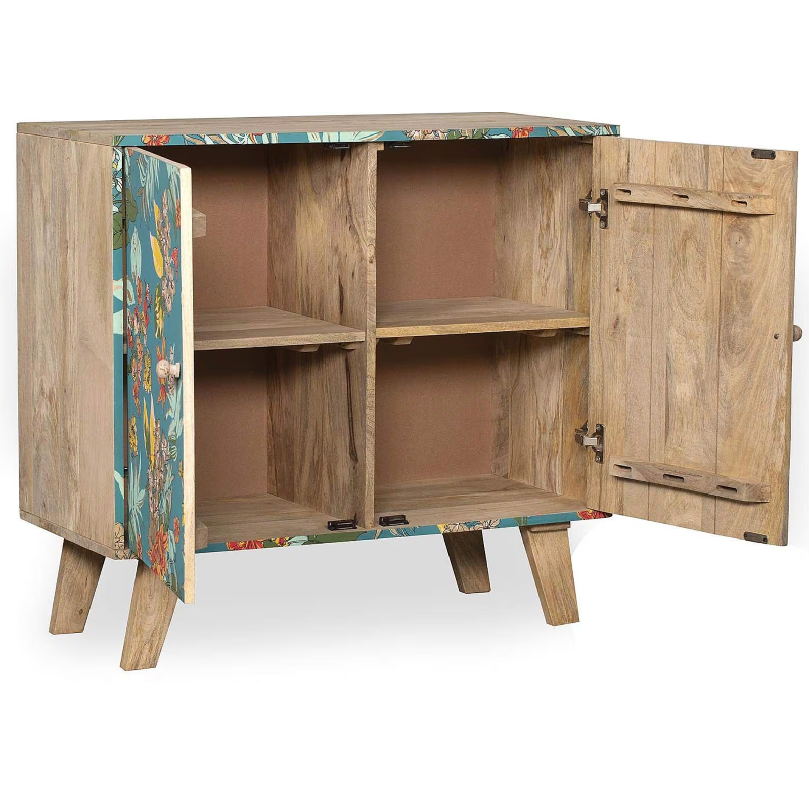 Sideboard REIPUR - multicolor - Mango massiv - Pflanzenoptik