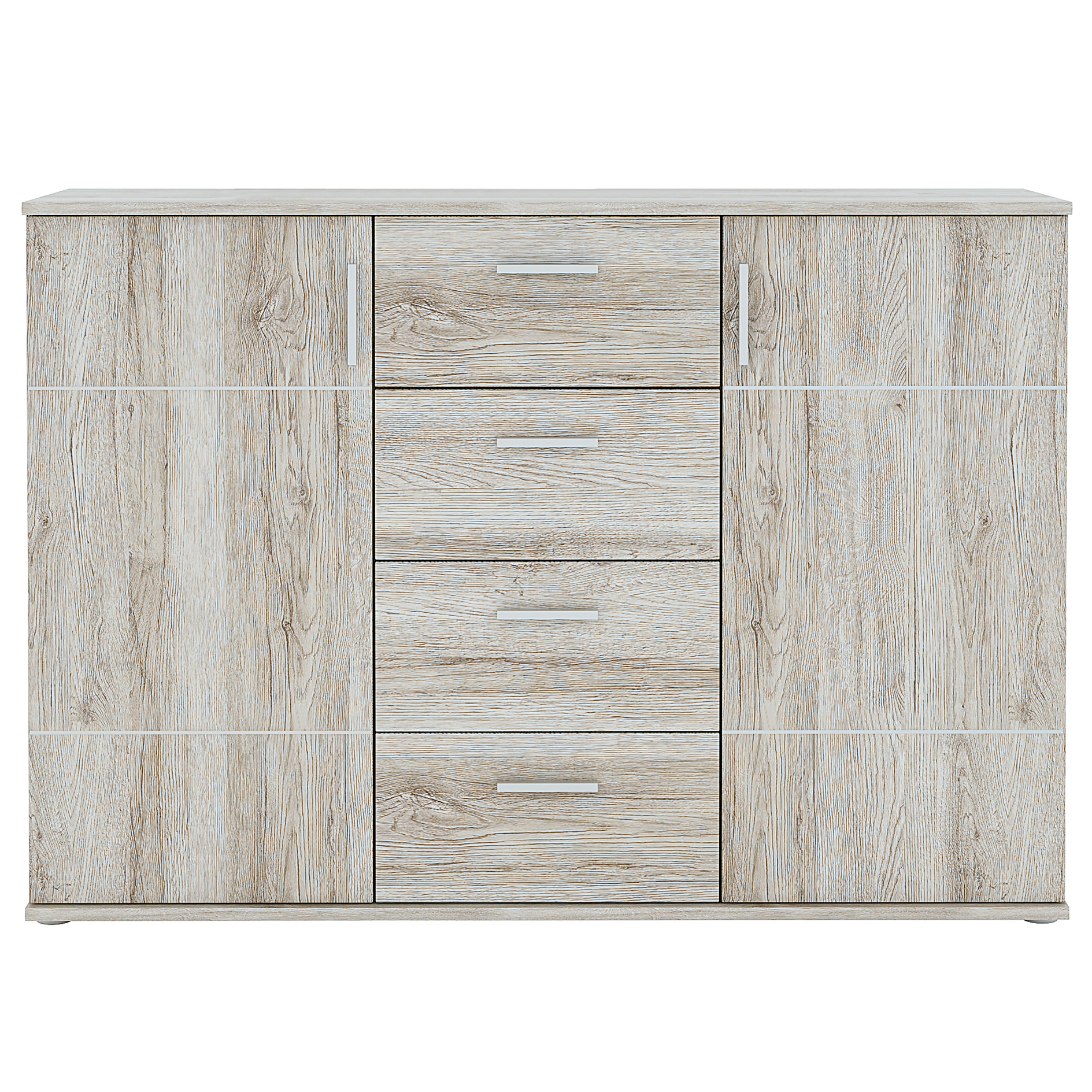 Sideboard - Sandeiche - 132 cm breit