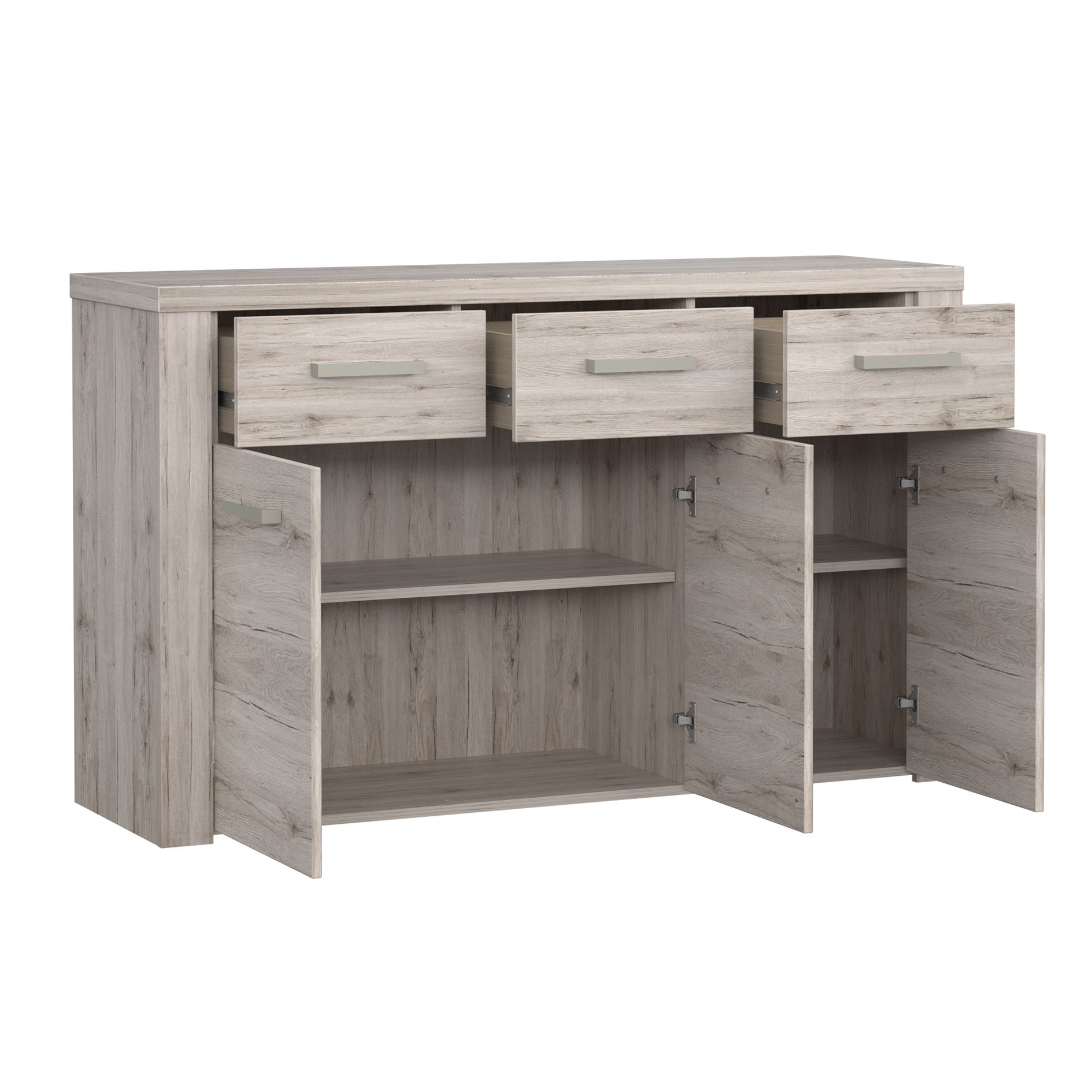 Sideboard - Sandeiche - 136 cm breit