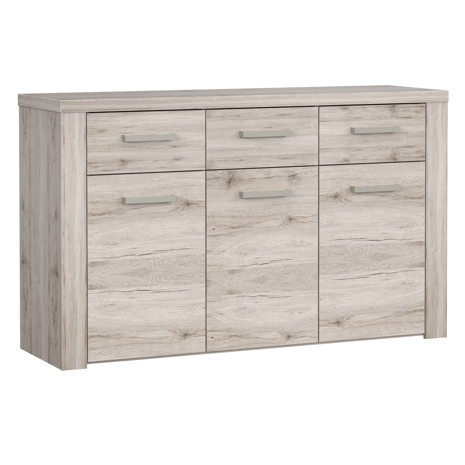 Sideboard - Sandeiche - 136 cm breit