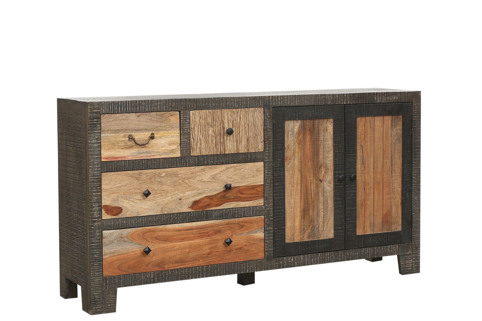 Sideboard TARIM - braun - grau - 165 cm