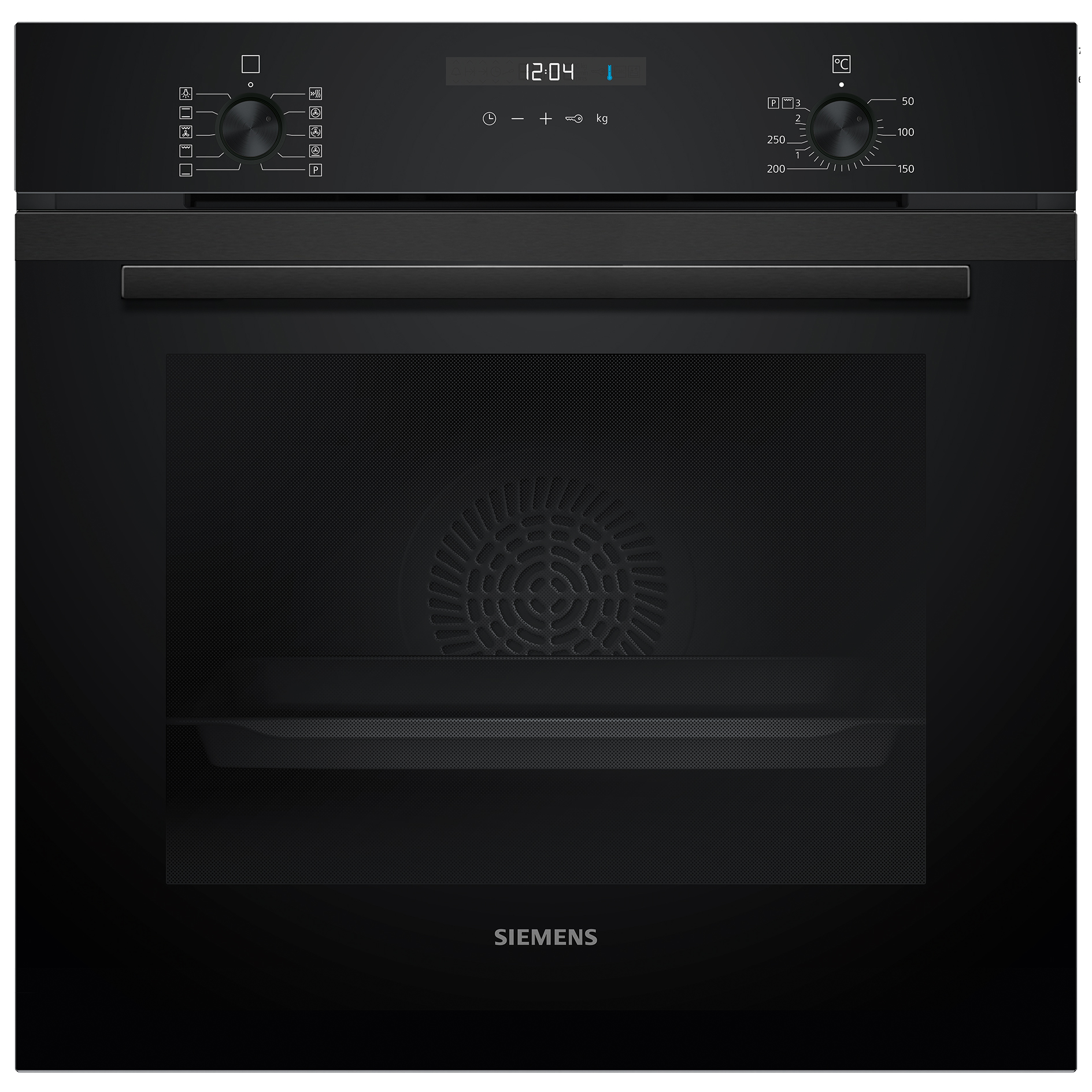 SIEMENS Einbau-Backofen HB237GBB3 - schwarz - A+